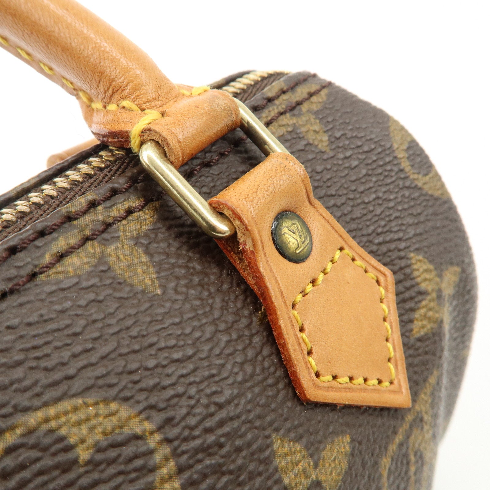 Louis Vuitton Monogram Mini Speedy & Strap M41534 J75010 Used