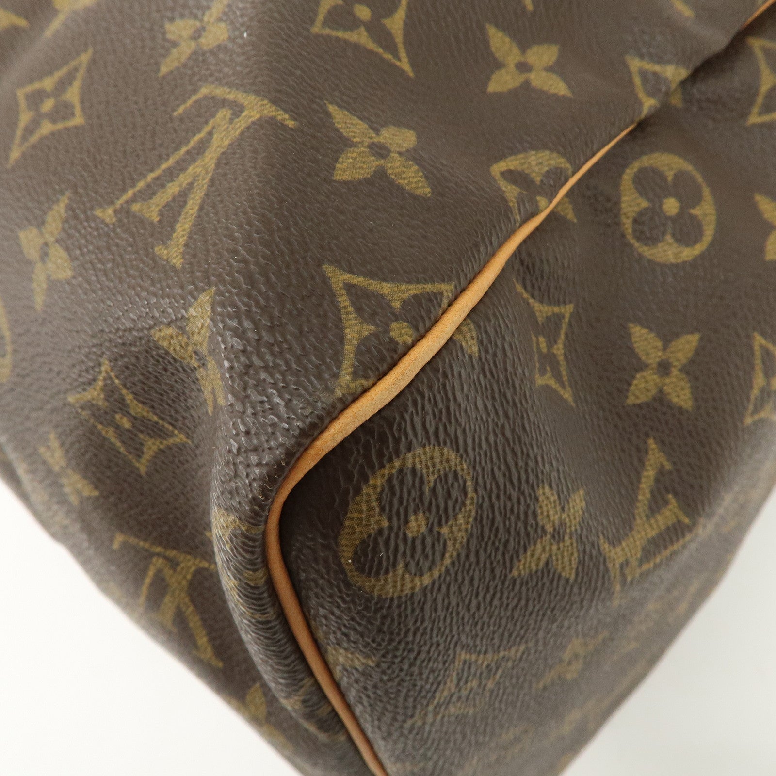 Louis Vuitton Monogram Speedy 40 Hand Bag Boston Bag M41522 Used
