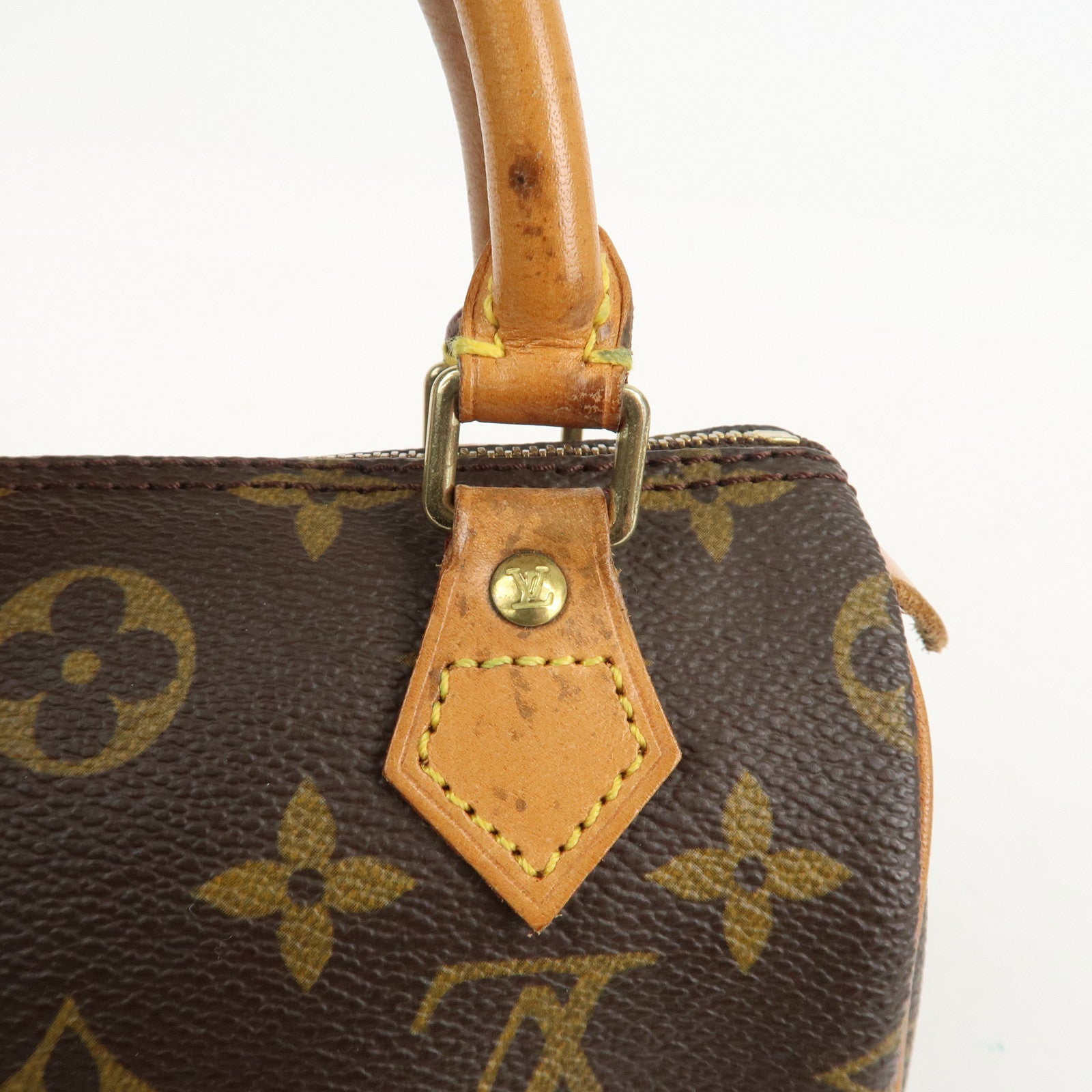 Louis Vuitton Monogram Mini Speedy & Strap M41534 J75010 Used