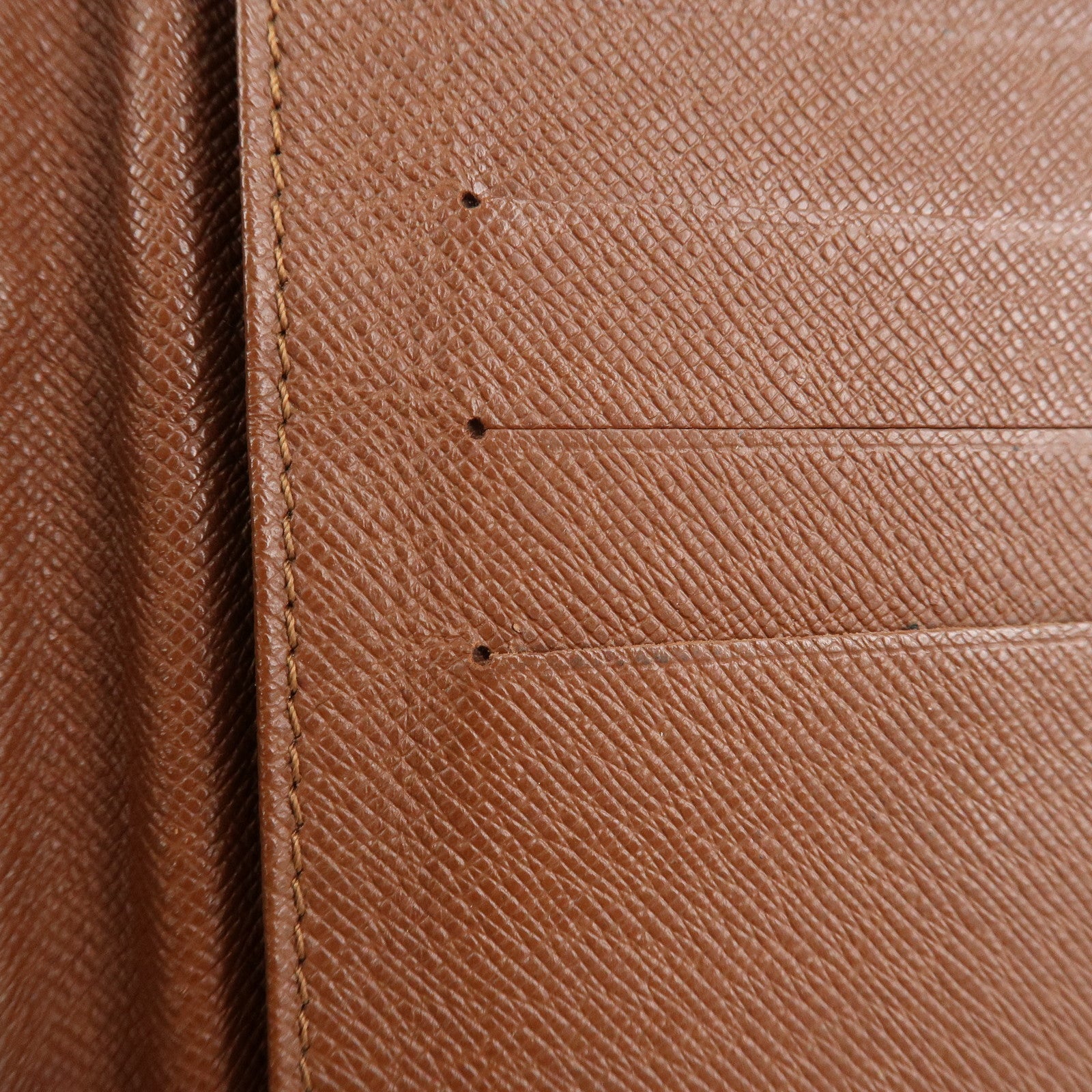 Louis Vuitton Monogram Set of 2 Long Wallet M61823 M61217 Used