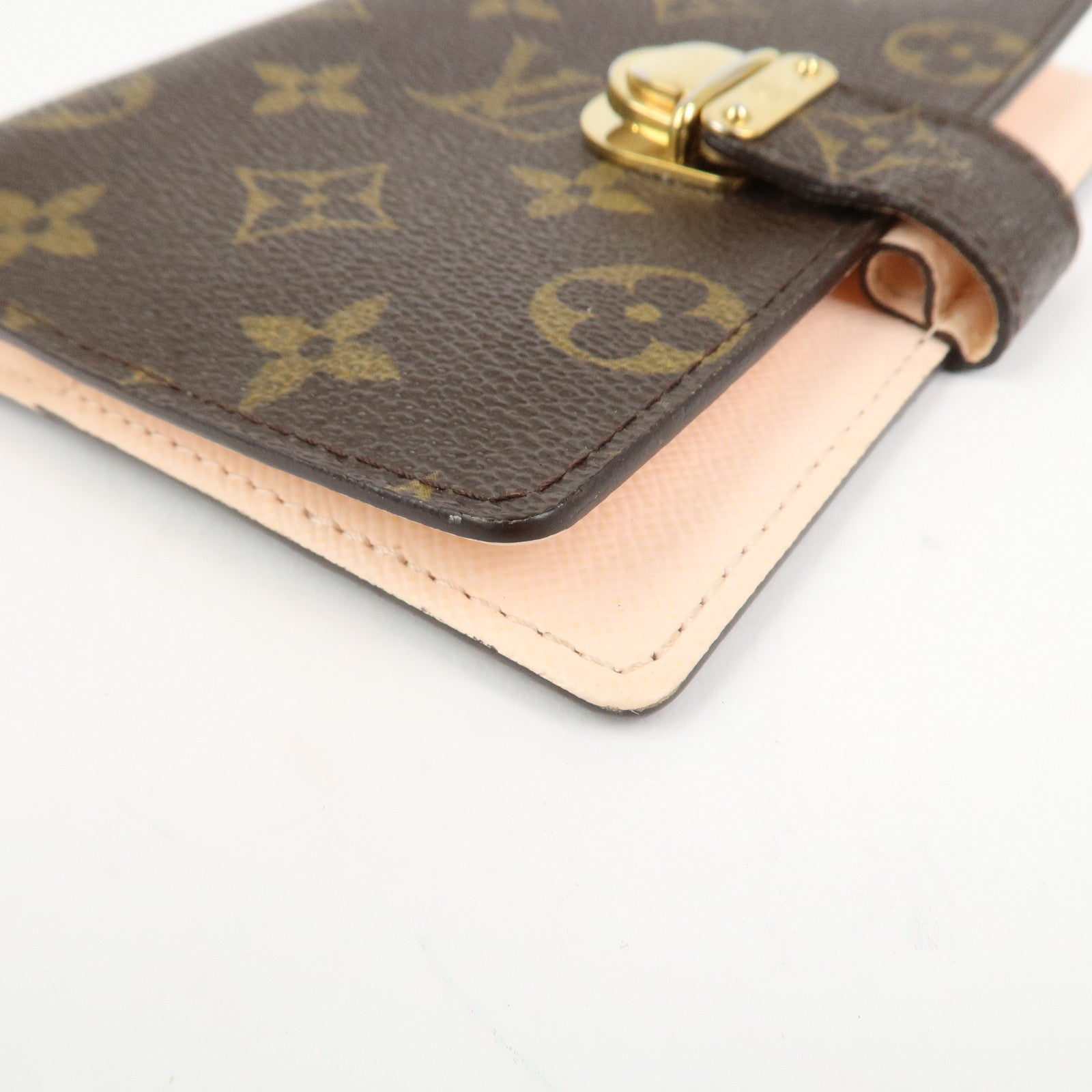 Louis Vuitton Monogram Agenda Koala PM Planner Cover Brown R21013