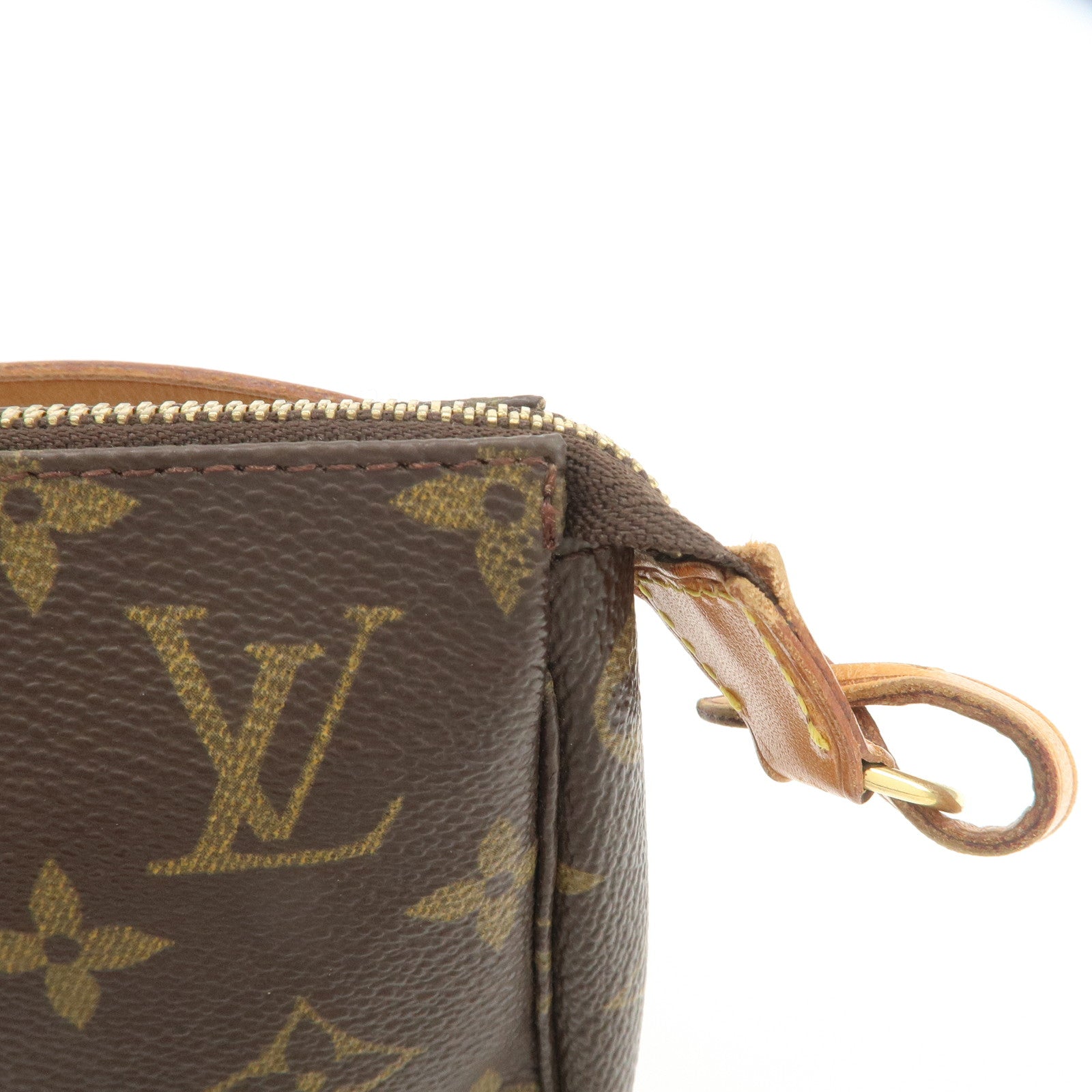 Louis Vuitton Monogram Pochette Accessoires Pouch Hand Bag M51980