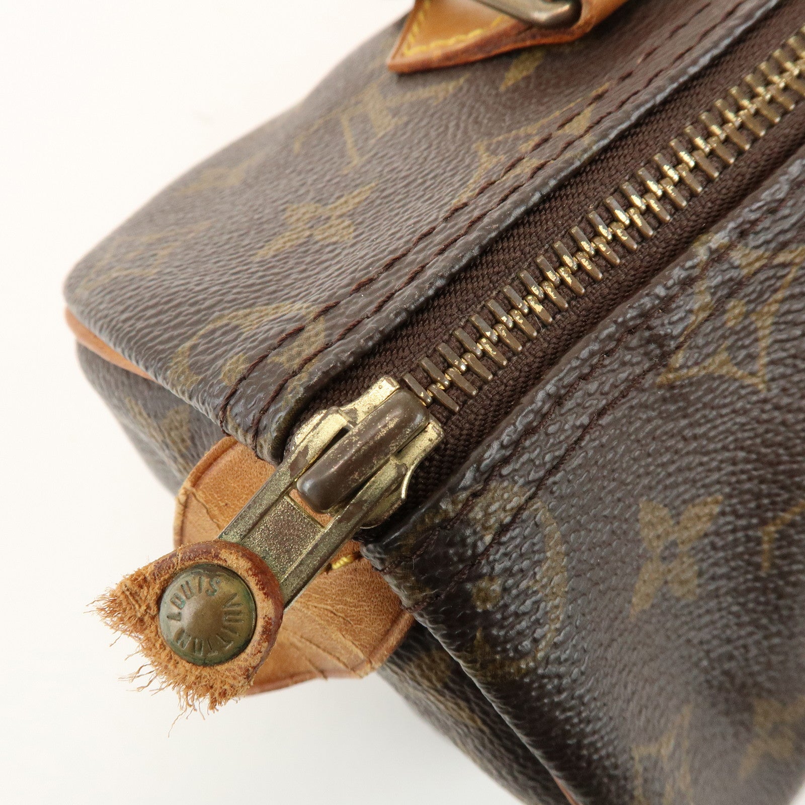 Louis Vuitton Monogram Speedy 25 Boston Bag Hand Bag Brown M41528