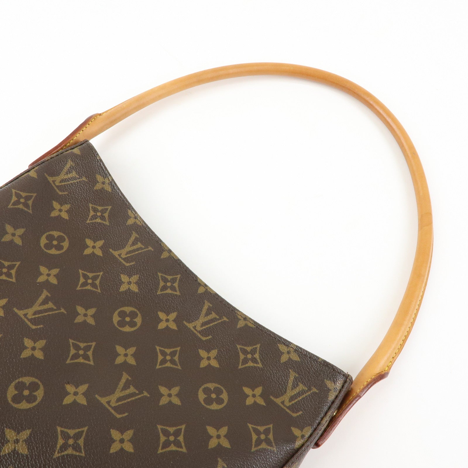 Louis Vuitton Monogram Looping GM Shoulder Bag Brown M51145