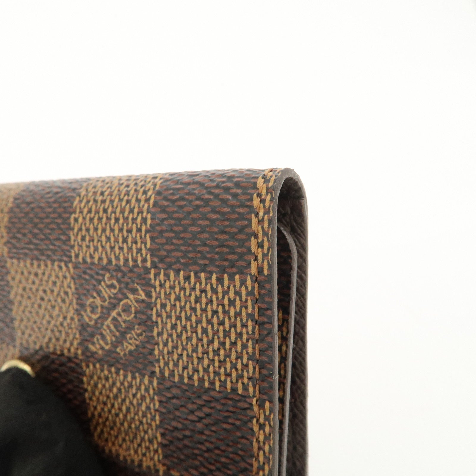 Louis Vuitton Damier Multicles 4 Key Case Damier Ebene Brown N62631