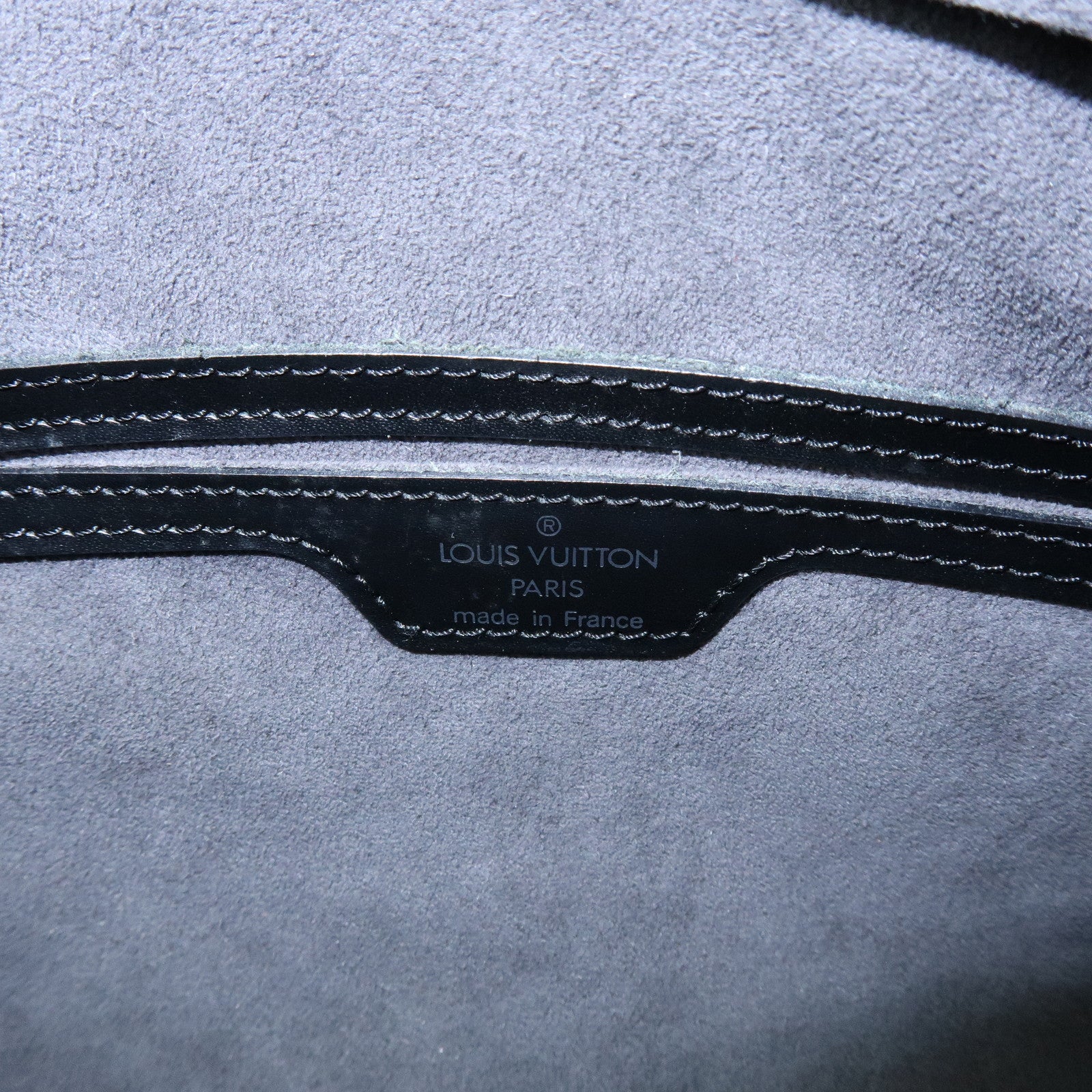 Louis Vuitton Epi Soufflot Shoulder Bag Hand Bag Noir M52222
