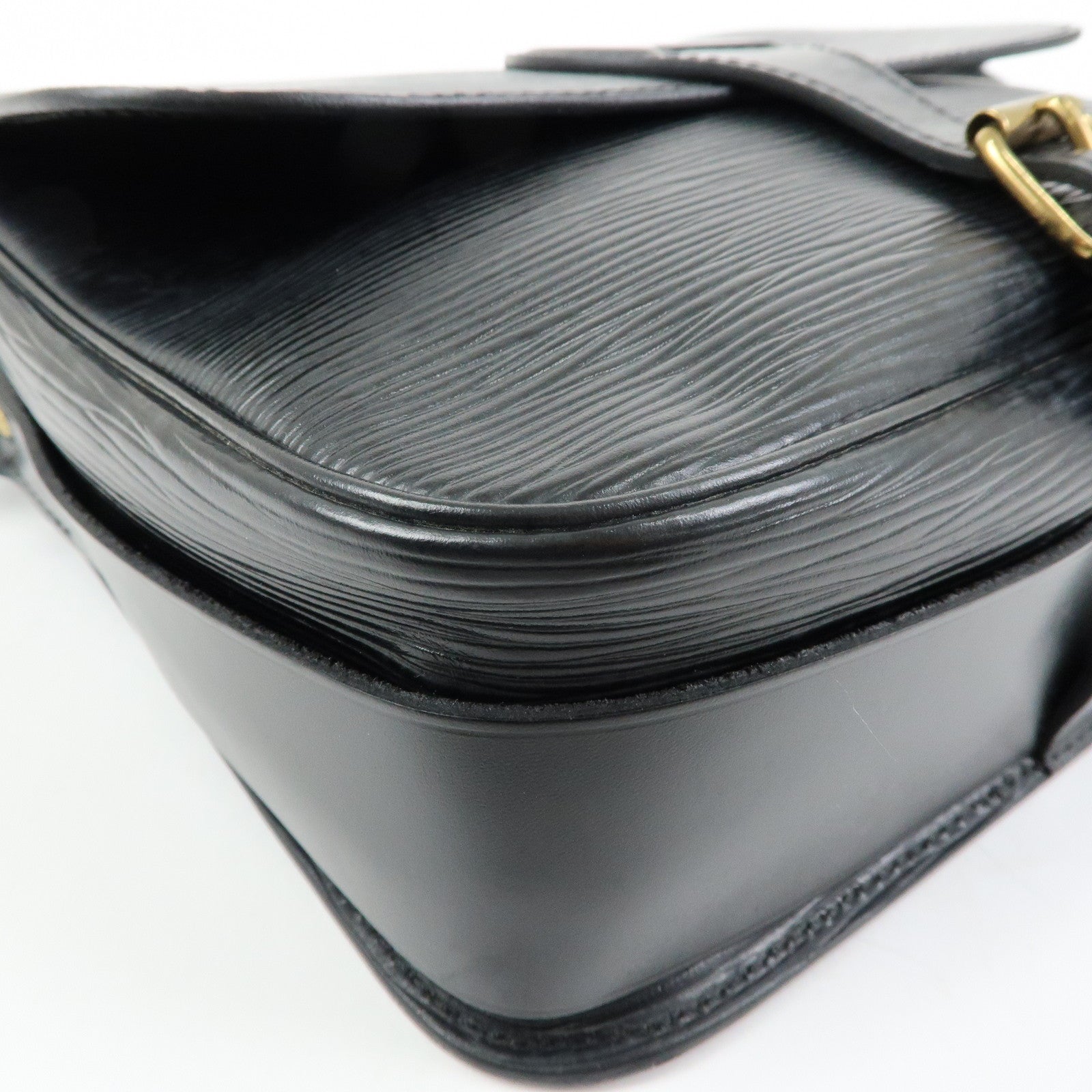 Louis Vuitton Epi Leather Cartouchiere Shoulder Bag Noir M52242