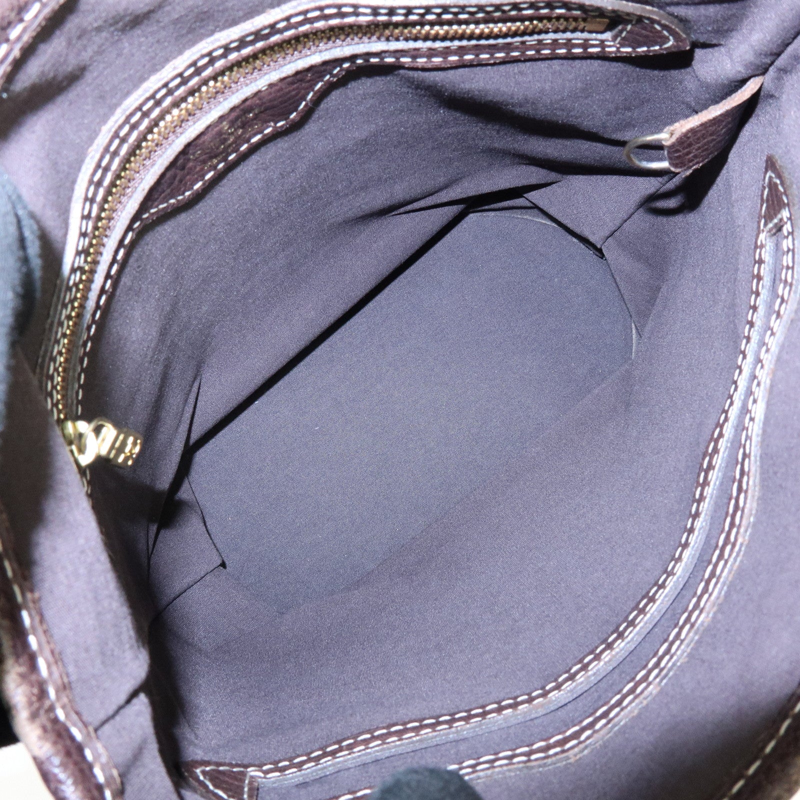 Louis Vuitton Monogram Mini Lin Bucket PM Tote Bag Ebene M95226
