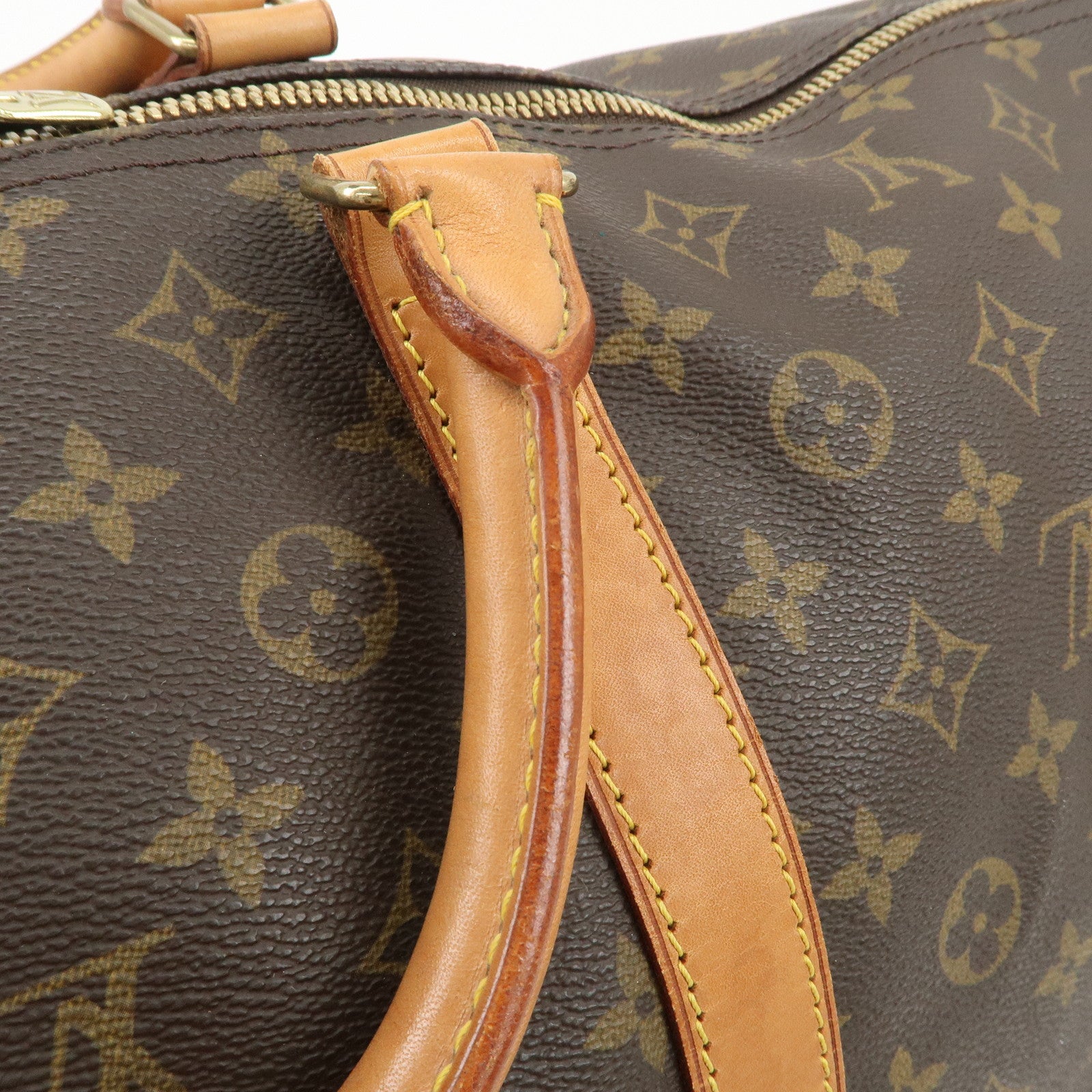 Louis Vuitton Monogram Keep All Bandouliere 60 Boston Bag M41412