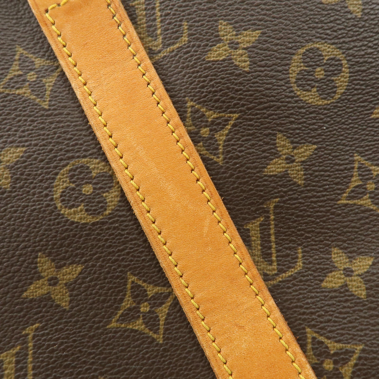 Louis Vuitton Monogram Keep All 45 Boston Bag Brown M41428 Used