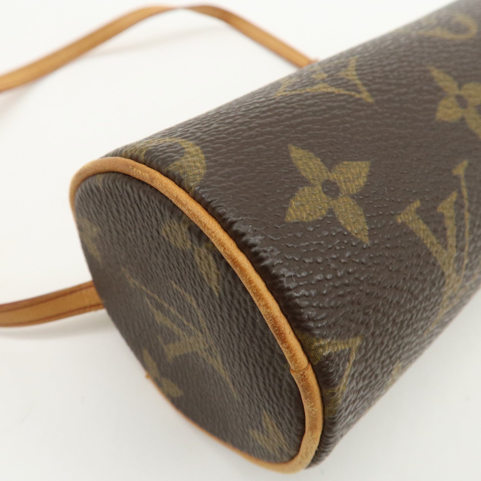 Louis Vuitton Monogram Mini Pouch for Papillon Bag New Style Brown