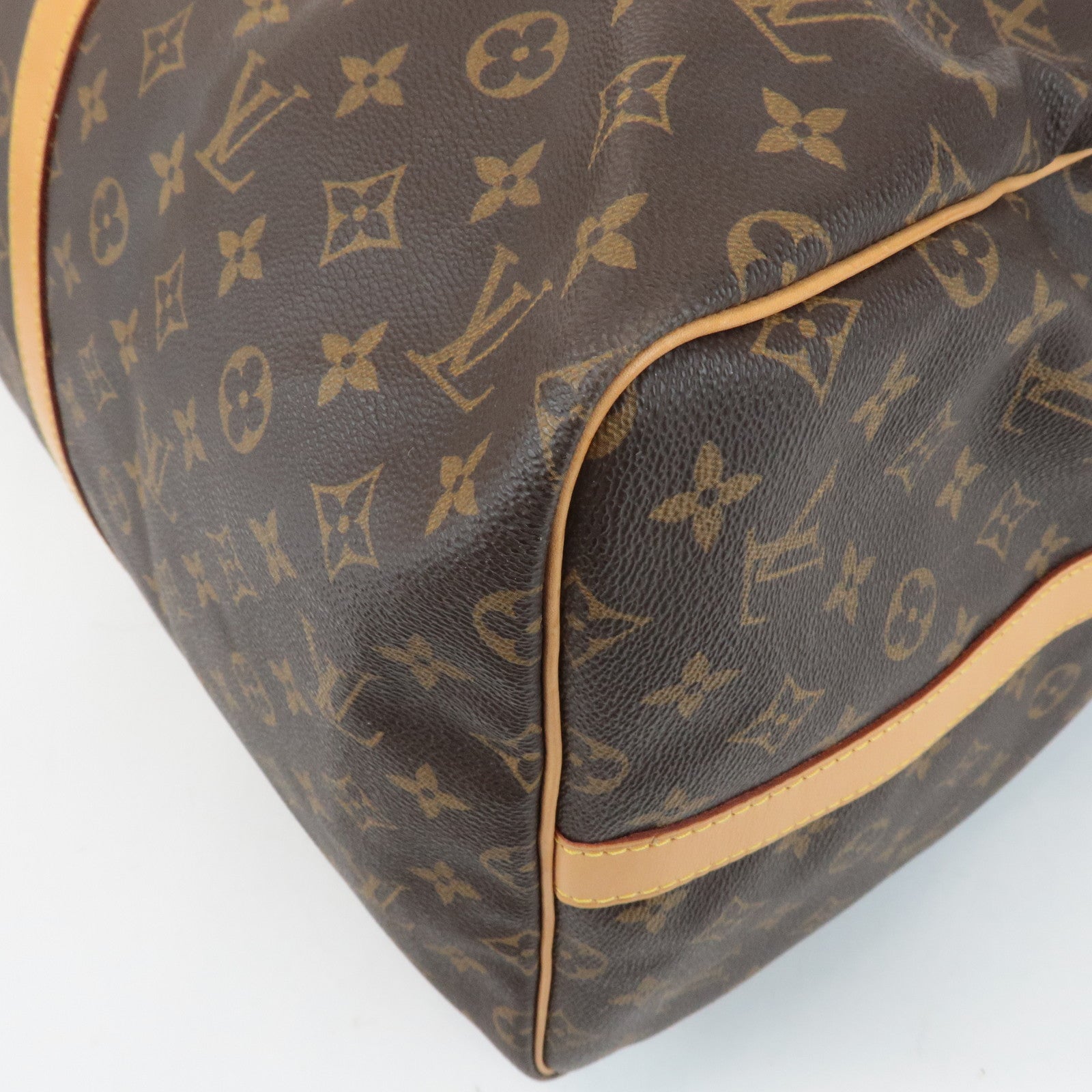 Louis Vuitton Monogram Keep All Bandouliere 55 Boston Bag M41414 Used