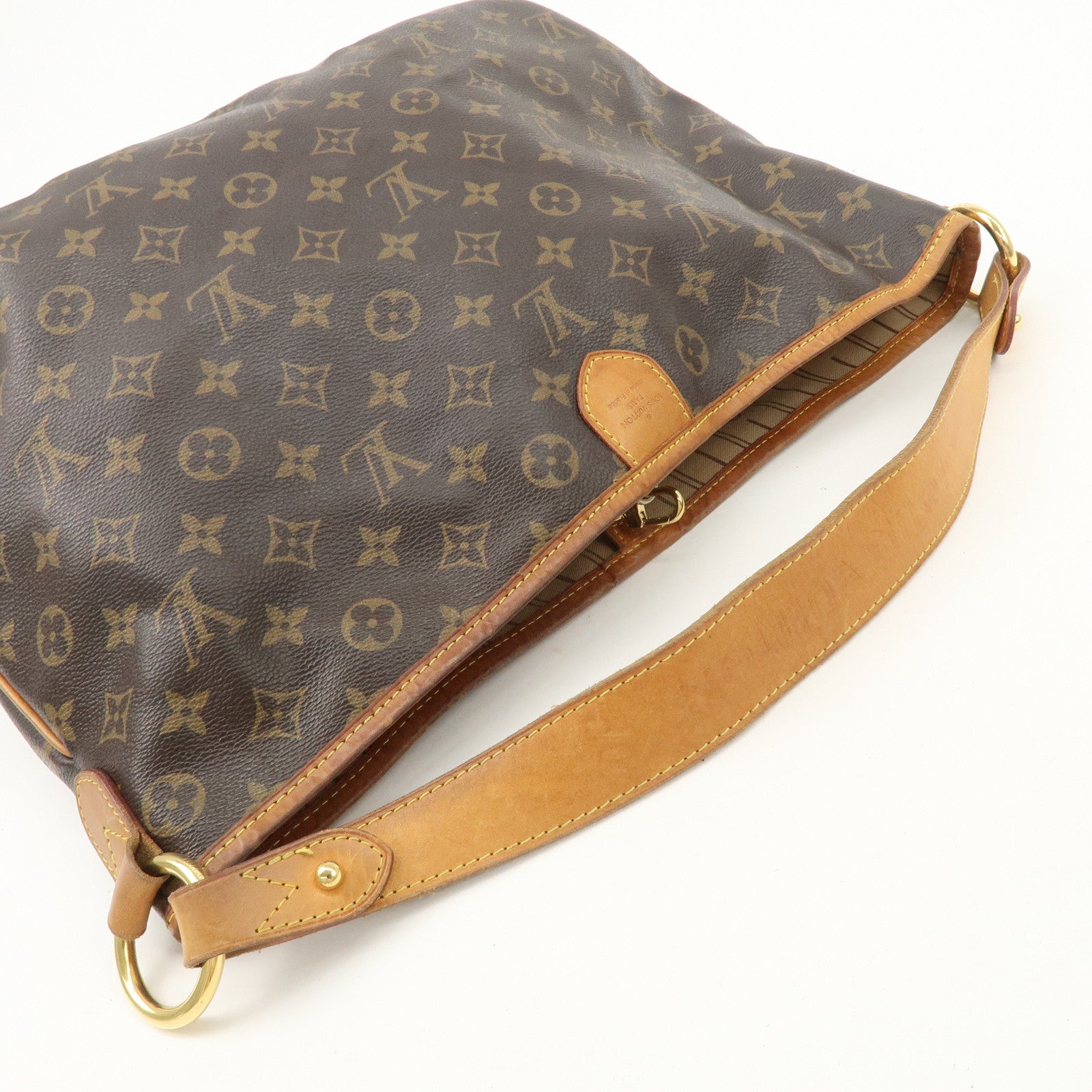Louis Vuitton Monogram Delightful PM Shoulder Bag Brown M40352 Used