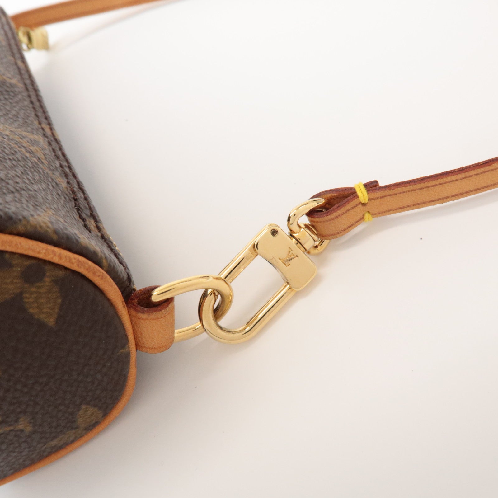 Louis Vuitton Monogram Mini Pouch for Papillon Bag Brown