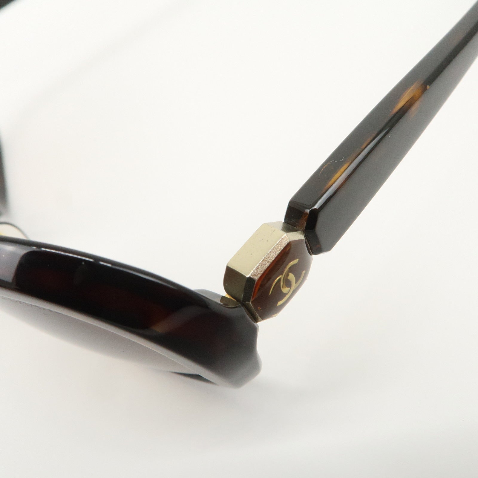 CHANEL Plastic Sunglasses Brown 5286-A c.714/S5 56□18 135 3N