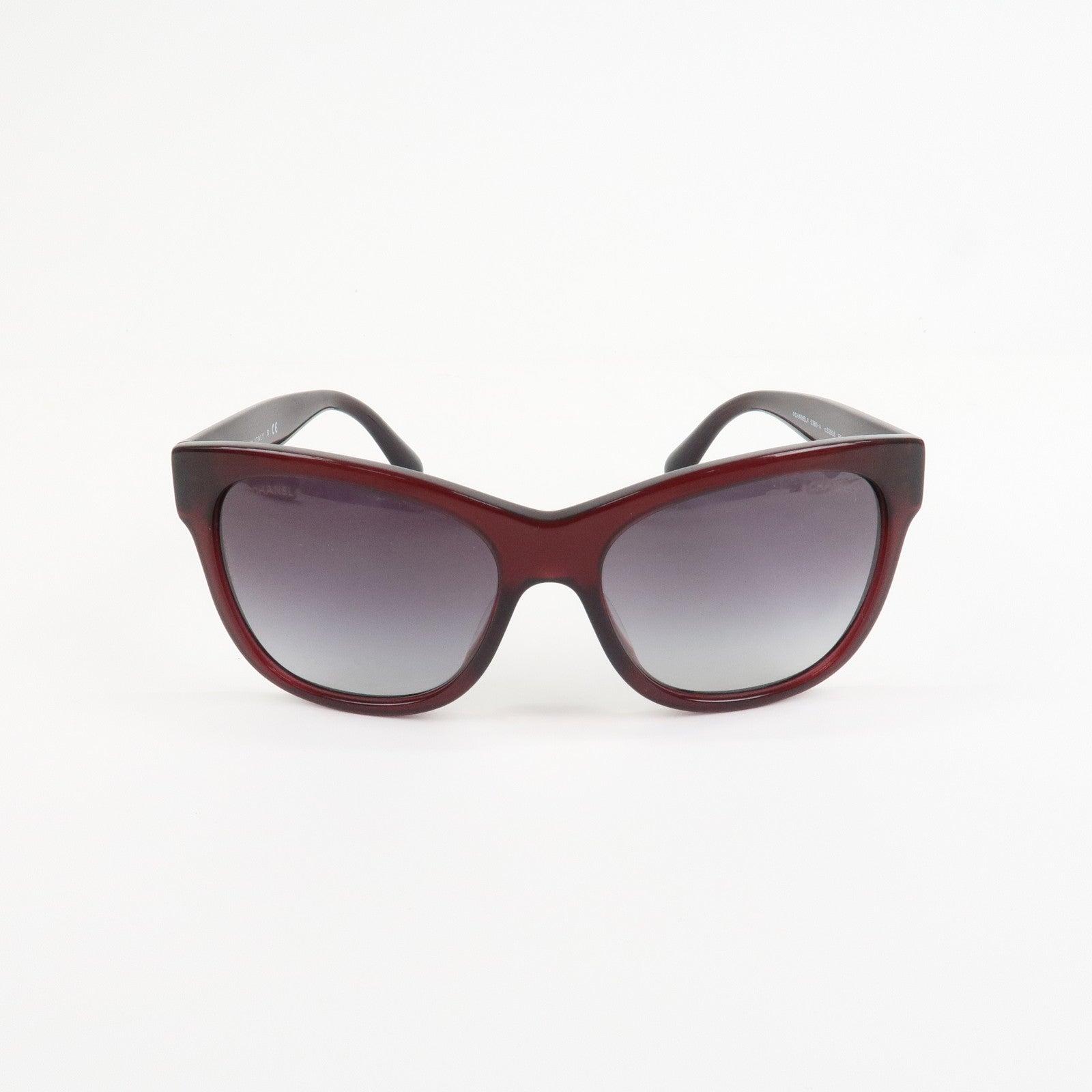 CHANEL Side COCO Mark Sunglasses c.539S6 56□17 140 3N Brown 5380-A
