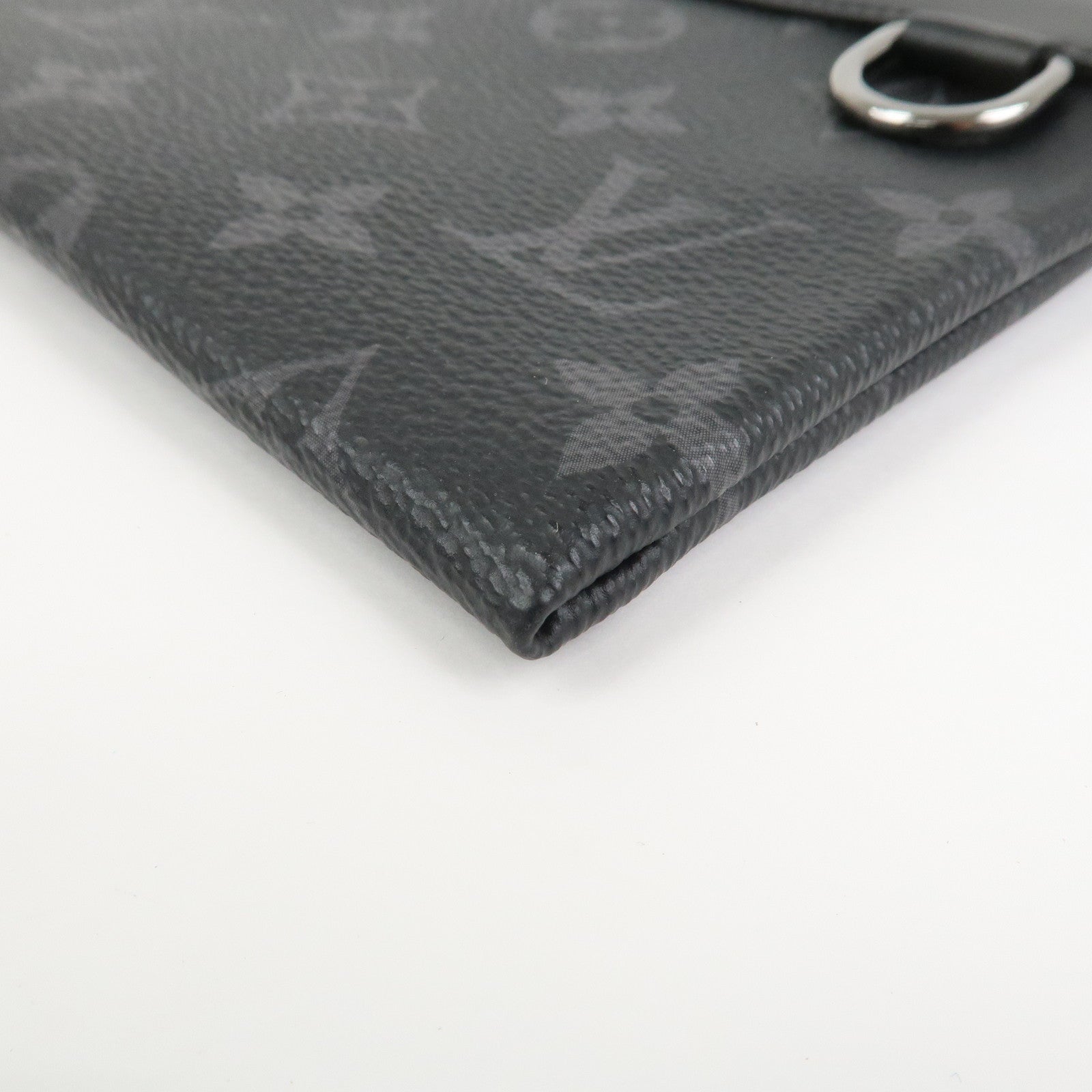 Louis Vuitton Monogram Eclips Pochette Discovery PM Pouch M44323