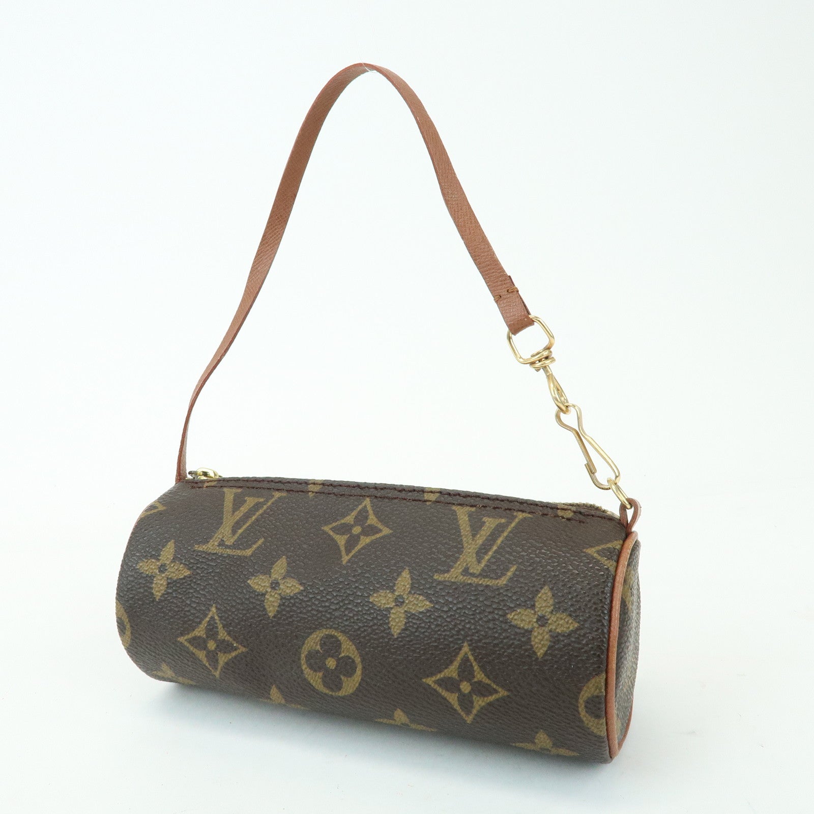 Louis Vuitton Monogram Mini Pouch for Papillon Bag Brown