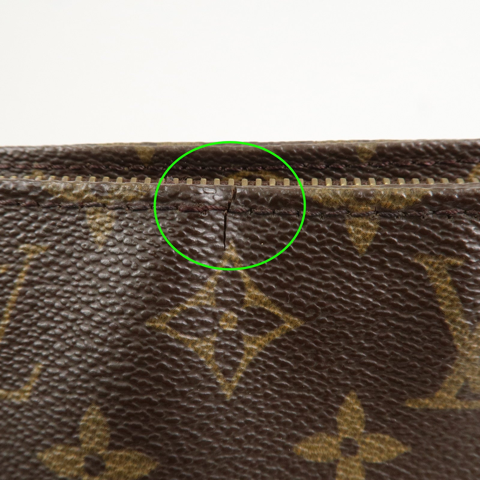 Louis Vuitton Monogram Looping GM Shoulder Bag Brown M51145