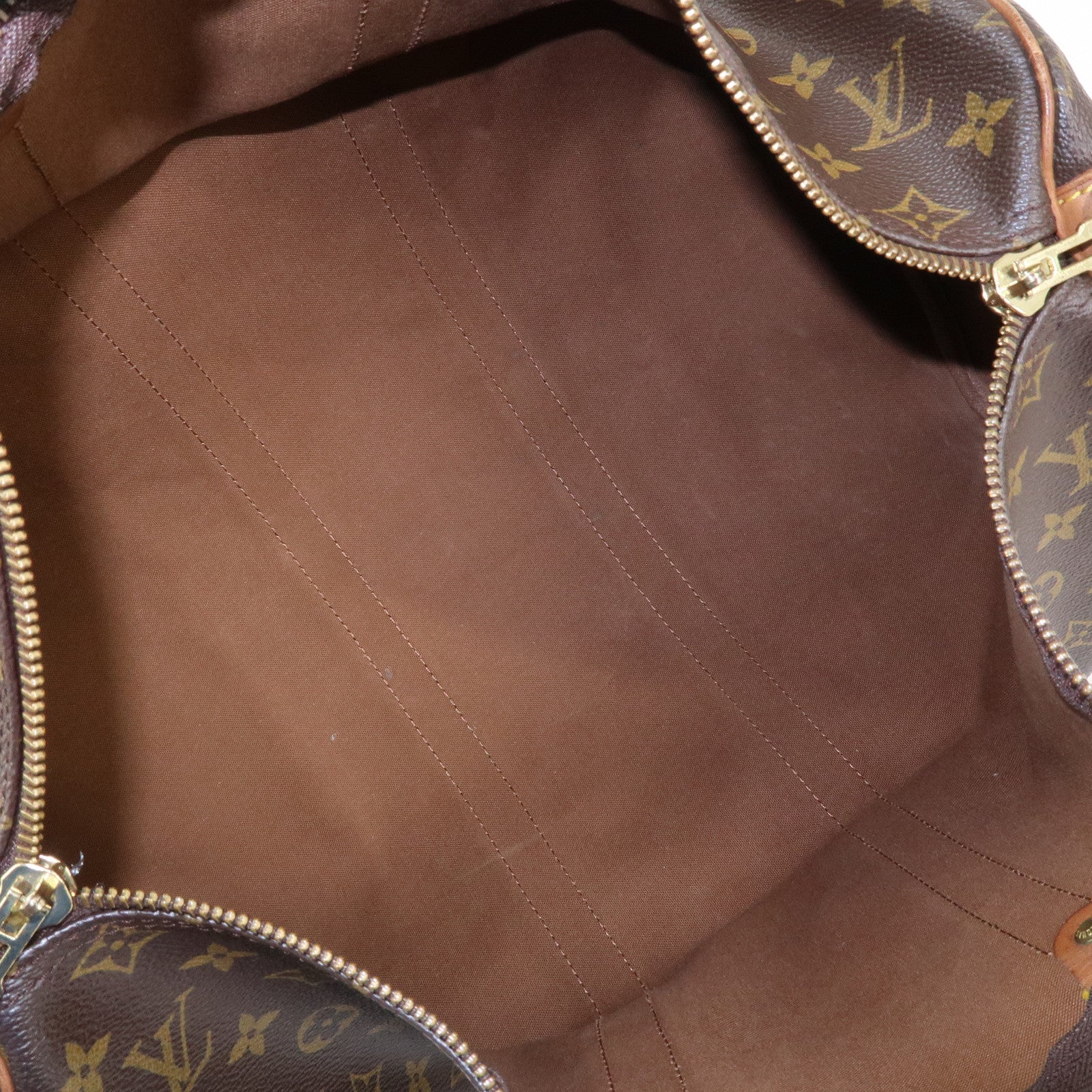 Louis Vuitton Monogram Keep All Bandouliere 45 Boston Bag M41418