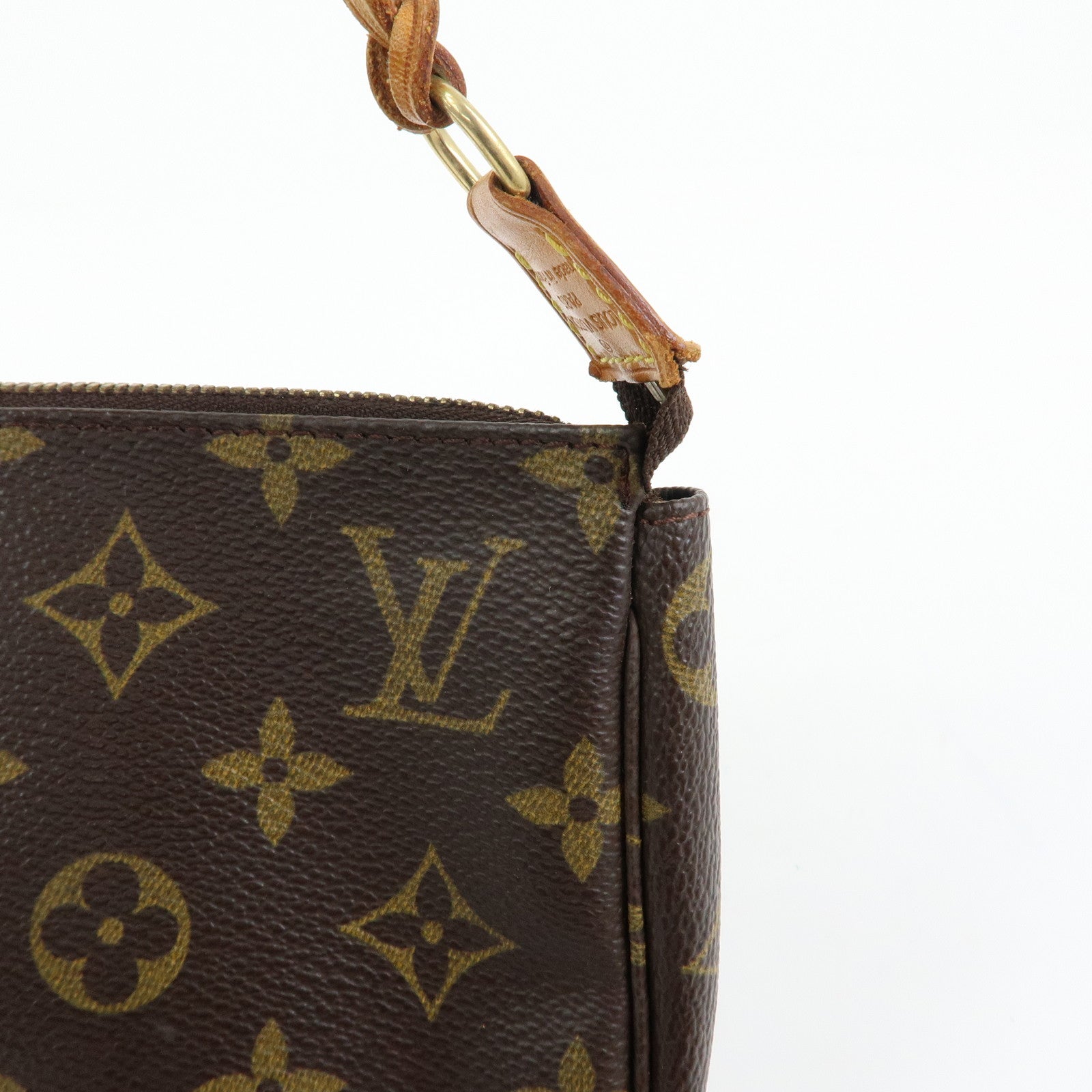 Louis Vuitton Monogram Pochette Accessoires Pouch Hand Bag M51980