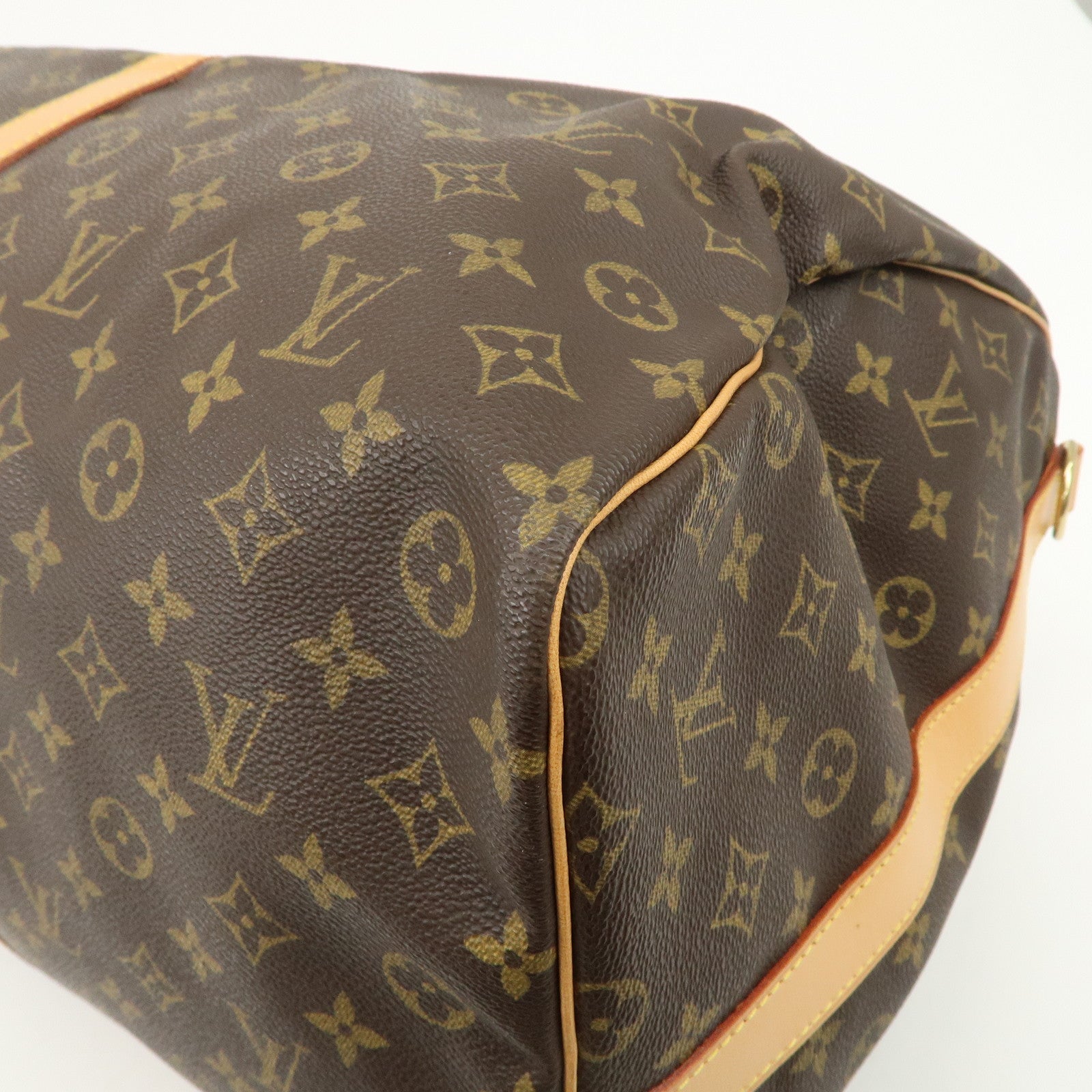 Louis Vuitton Monogram Keep All Bandouliere 60 Boston Bag M41412 Used