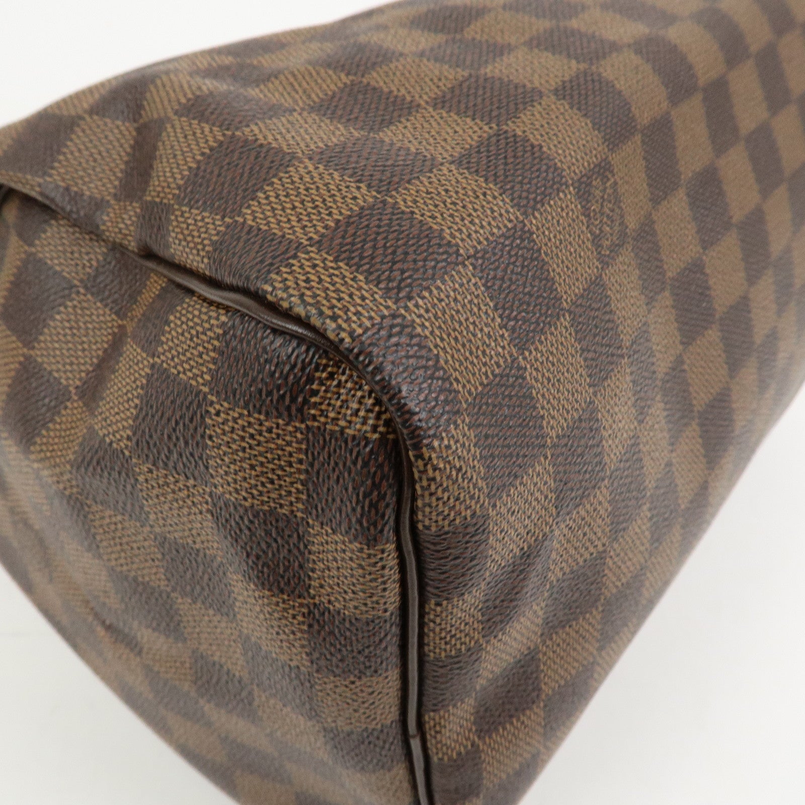 Louis Vuitton Damier Ebene Canvas Speedy 30 Boston Bag N41364