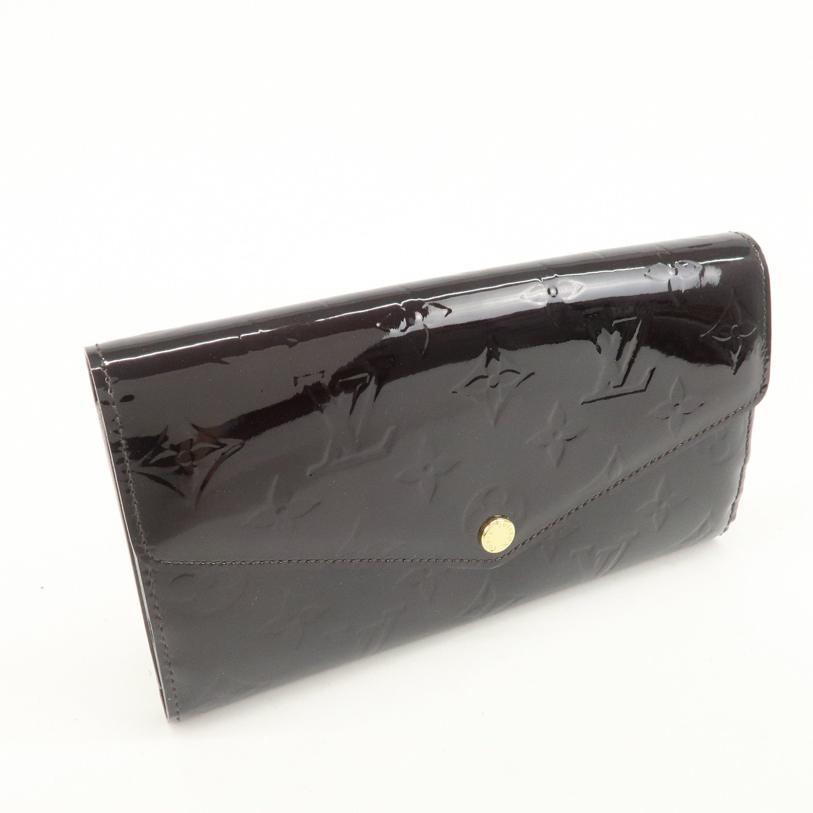 Louis Vuitton Monogram Vernis Portefeuille Sarah Long Wallet M90152