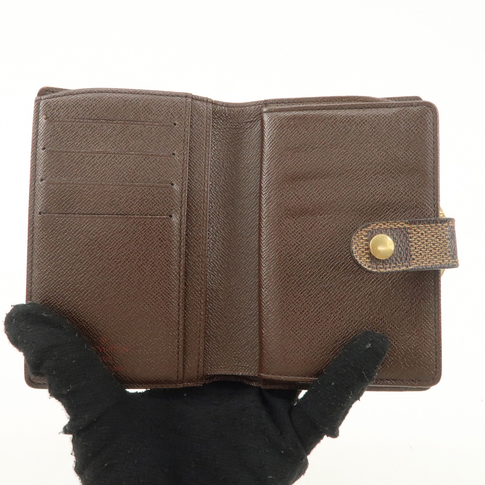 Louis Vuitton Set of 2 Monogram Damier Bi-fold Wallet M61207 N61664 Used