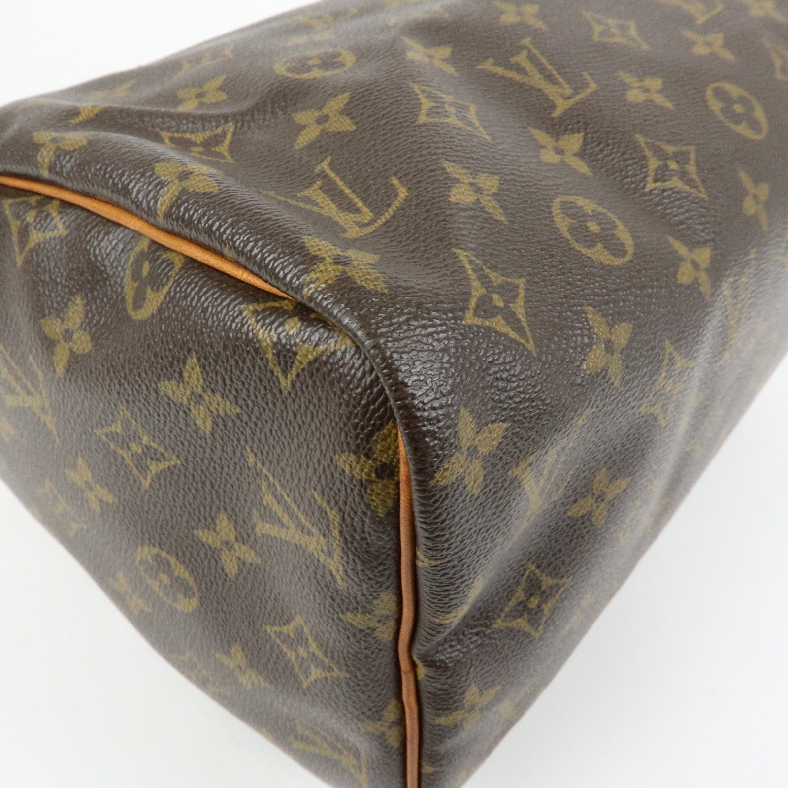 Louis Vuitton Monogram Speedy 30 Boston Bag Hand Bag Brown M41526