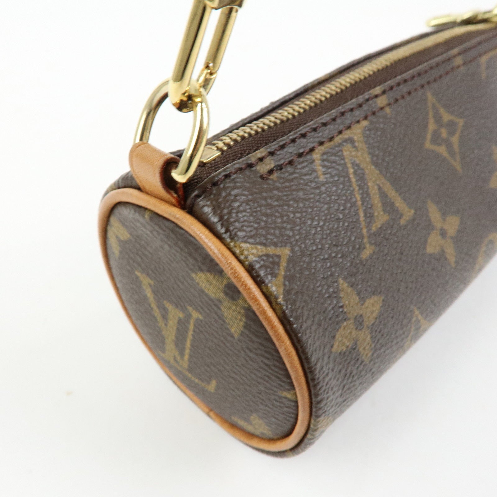 Louis Vuitton Monogram Mini Pouch for Papillon Bag Brown