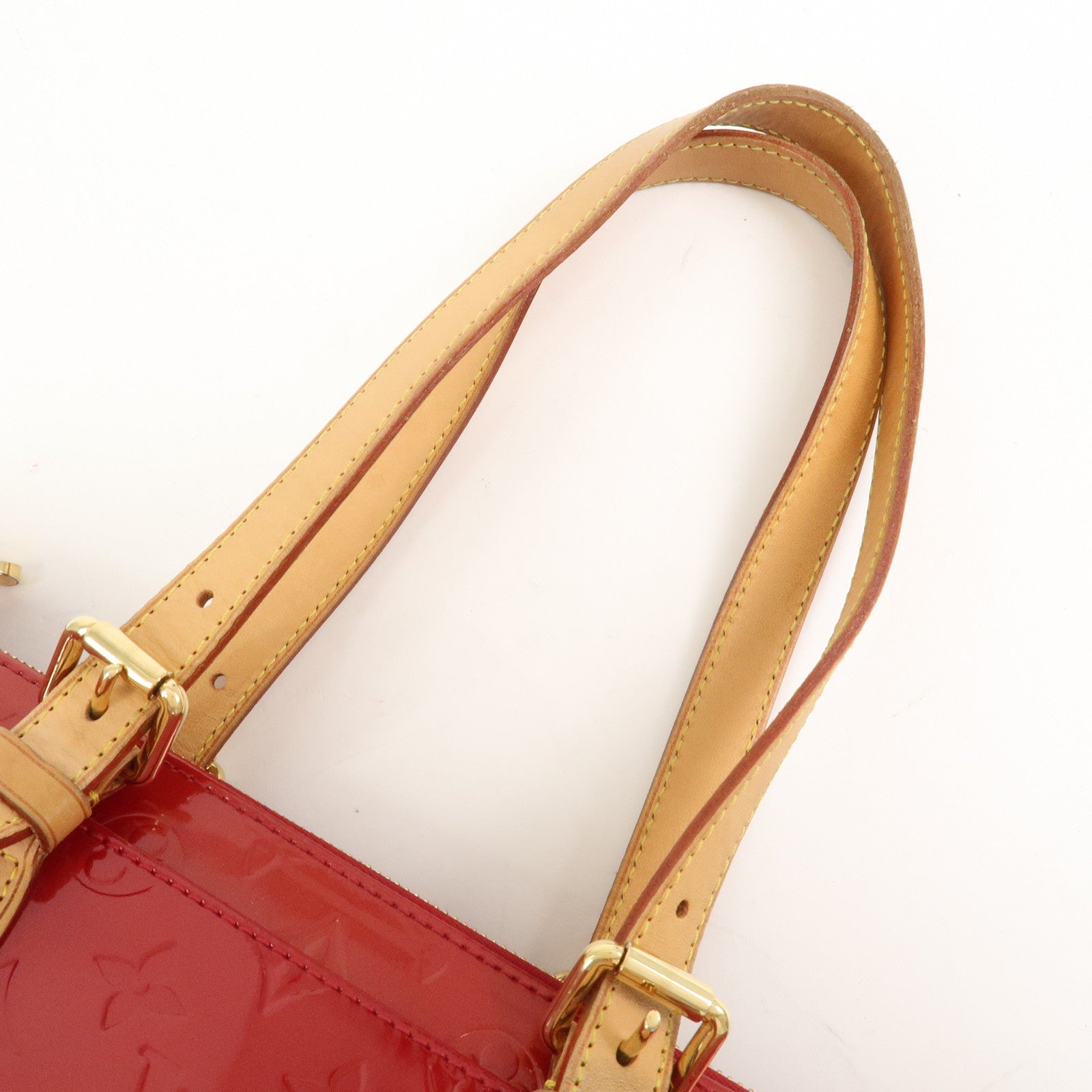 Louis Vuitton Vernis Rosewood Avenue Hand Bag Pomme DAmour M93507