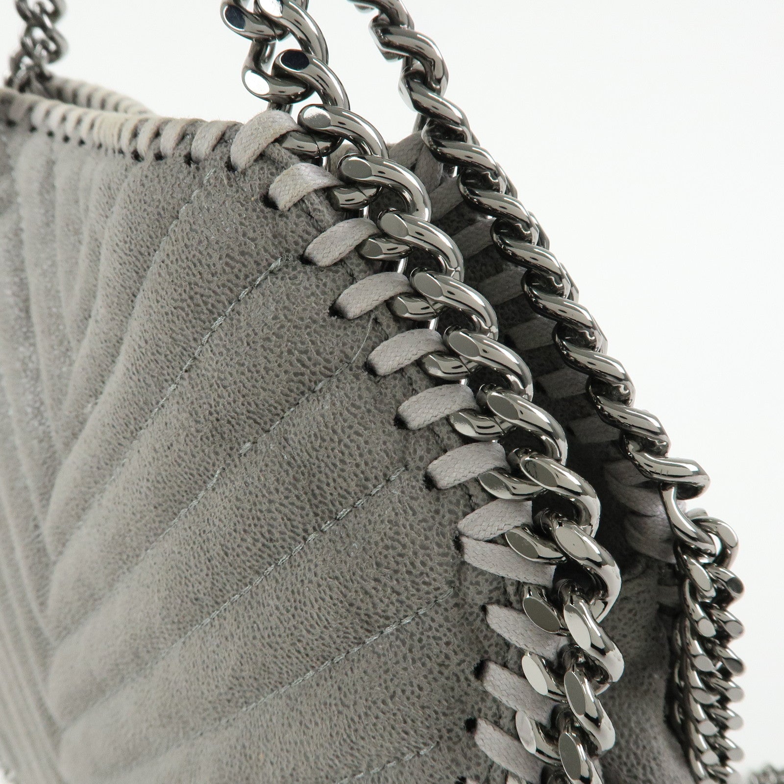 STELLA MCCARTNEY Falabella 2Way Bag Chain Shoulder Bag Gray