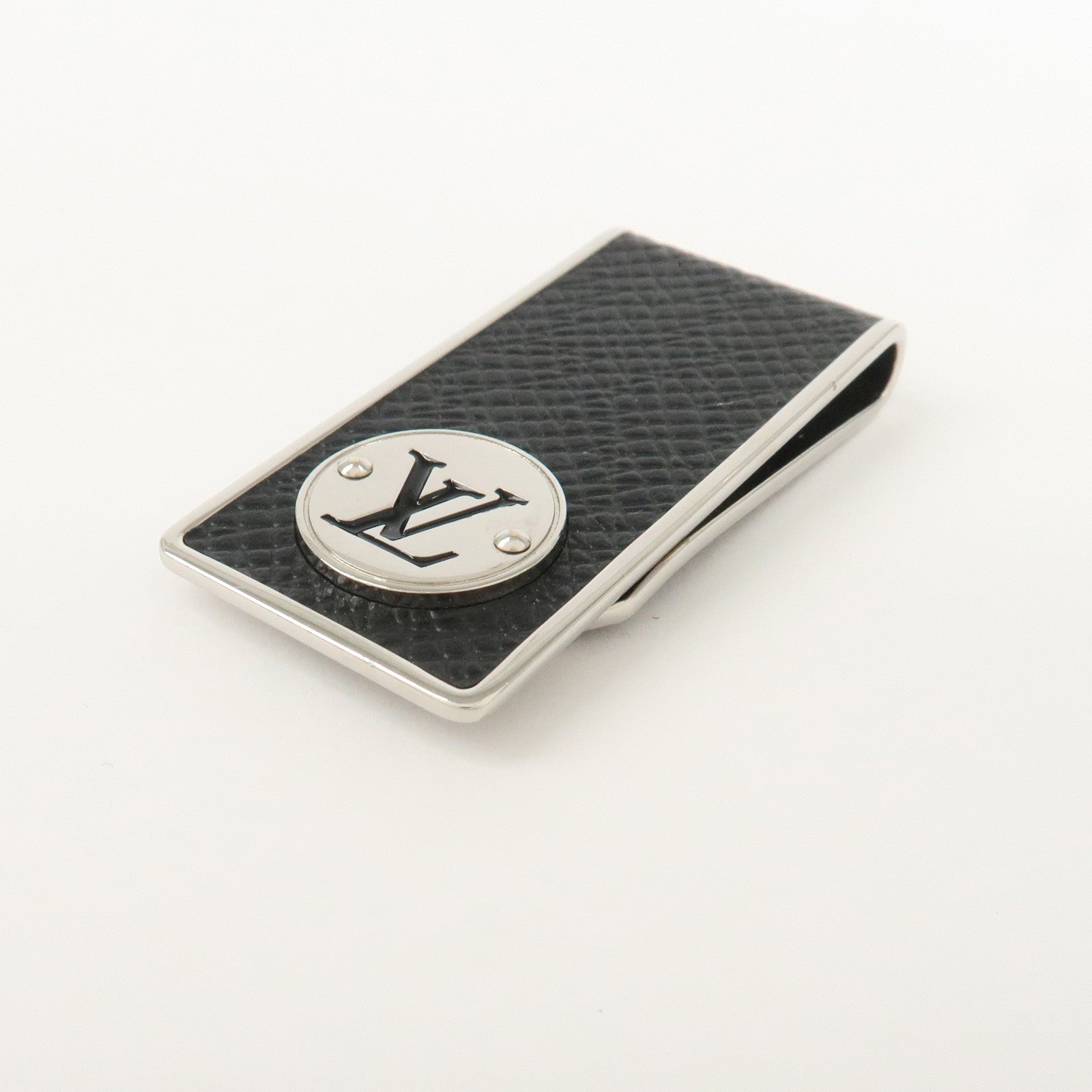Louis Vuitton Pince Billets Neo LV Club Money Clip Black M00271 Used