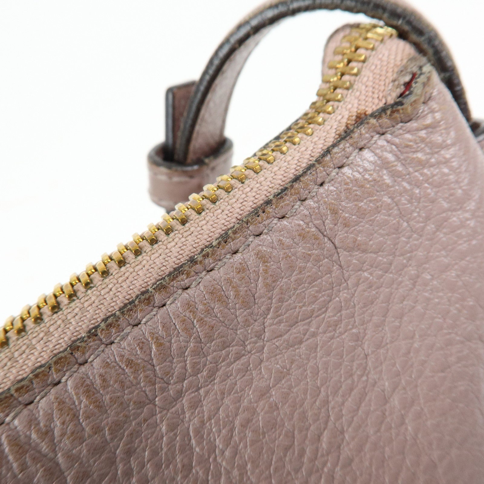 LOEWE Heritage Calf Leather Shoulder Bag Crossbody Bag Pink