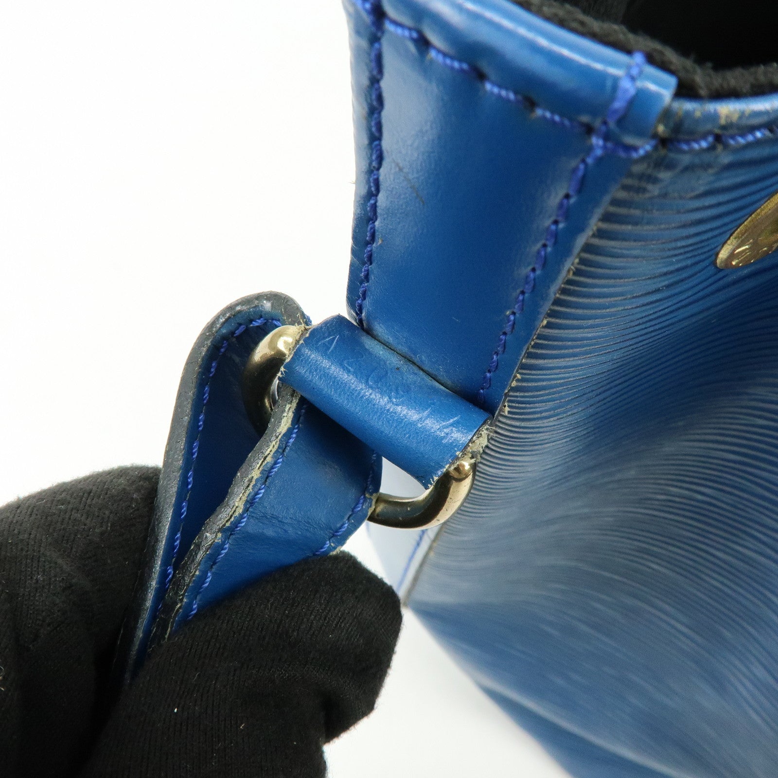 Louis Vuitton Epi Petit Noe Shoulder Bag Toledo Blue M44105