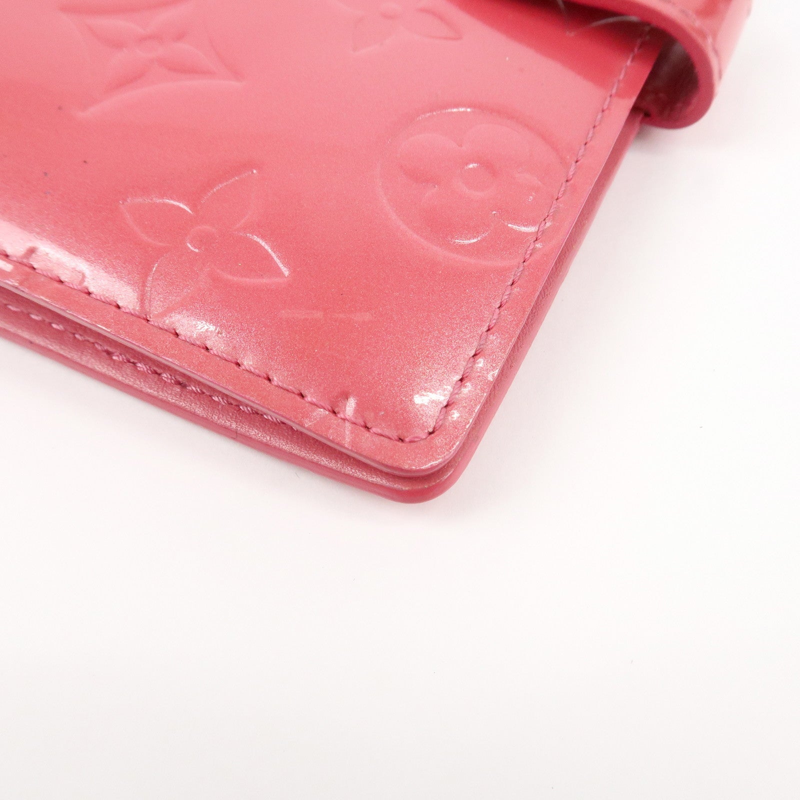 Louis Vuitton Monogram Vernis Agenda PM Planner Cover R2101F Used