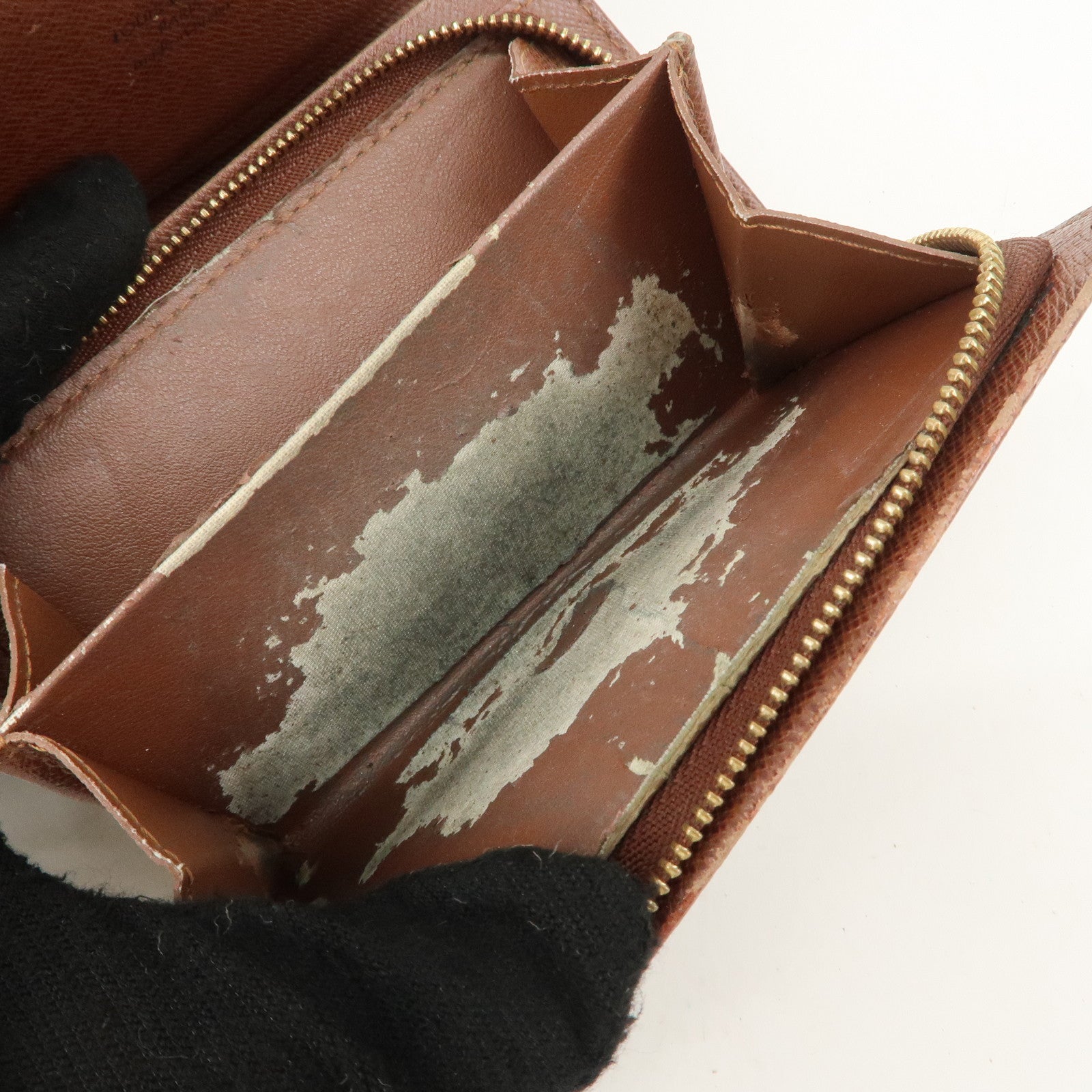 Louis Vuitton Set of 2 Monogram Wallet M61652 M61730 Used