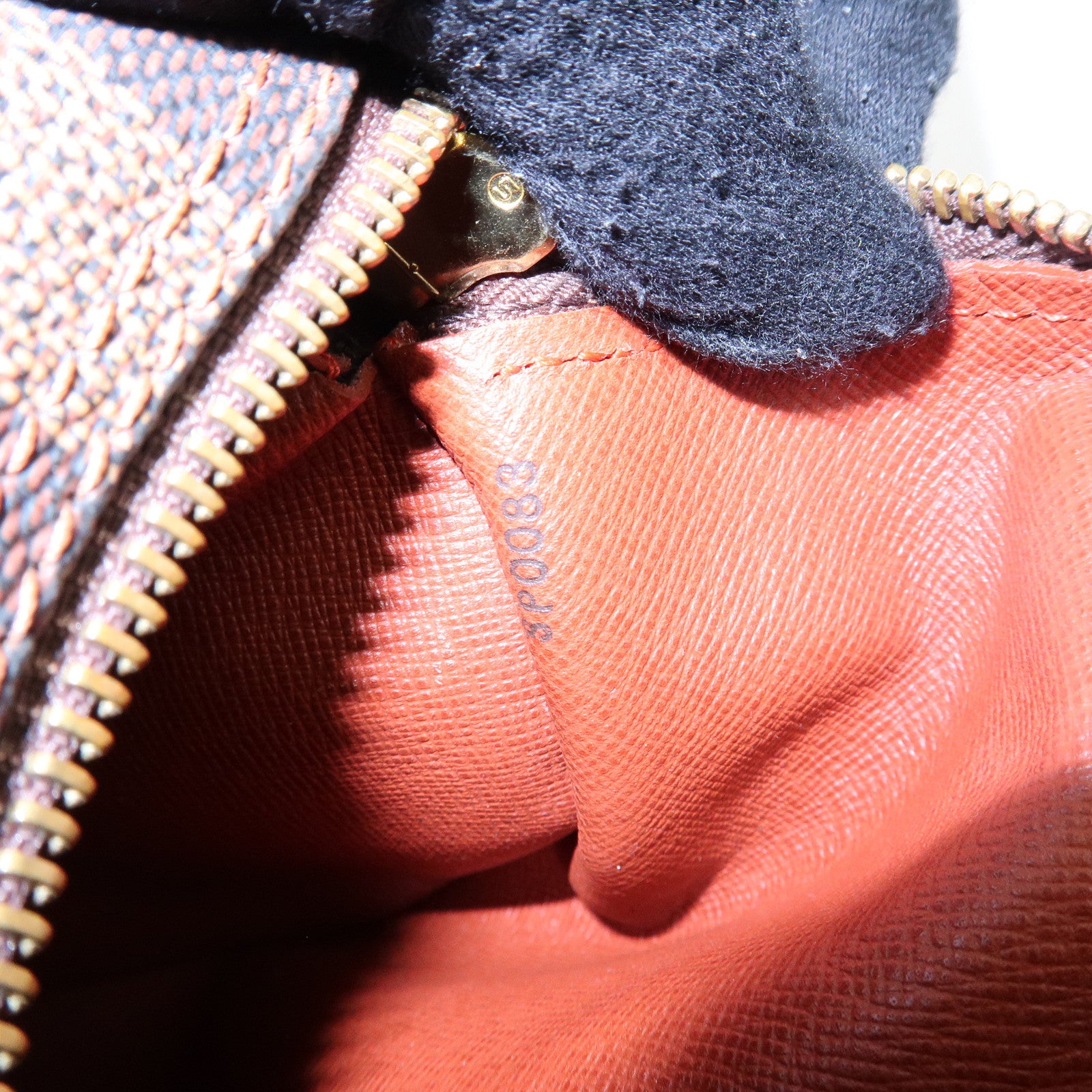 Louis Vuitton Damier Ebene Papillon 26 Hand Bag Brown N51304
