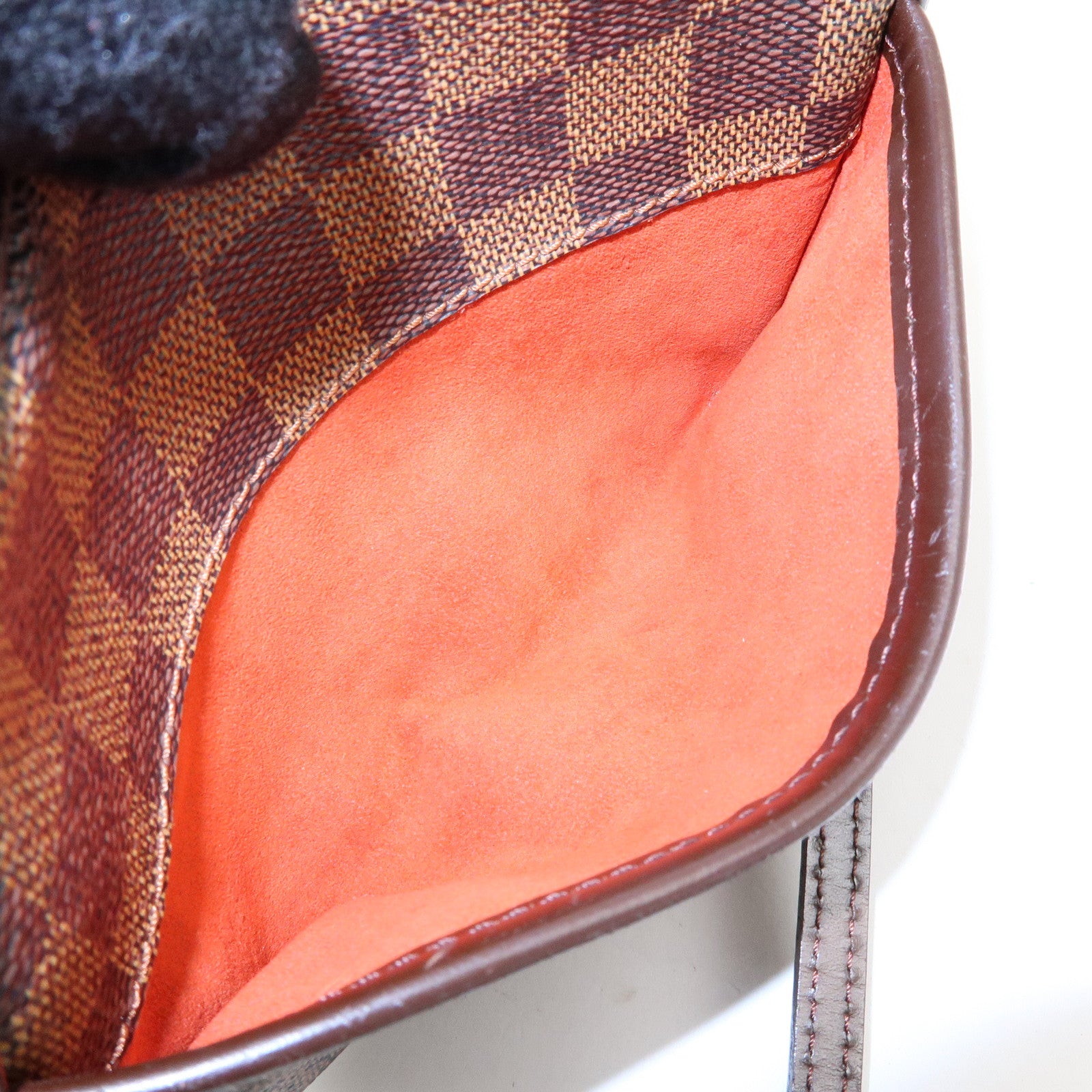 Louis Vuitton Damier Pochette Ipanema Shoulder Bag Ebene N51296