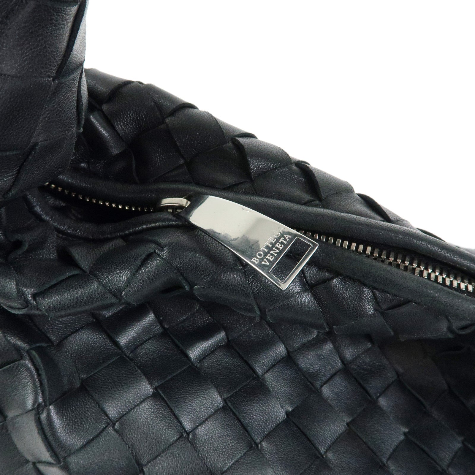 BOTTEGA VENETA Classic Jodie IntrecciatoLeather Shoulder Bag 600261
