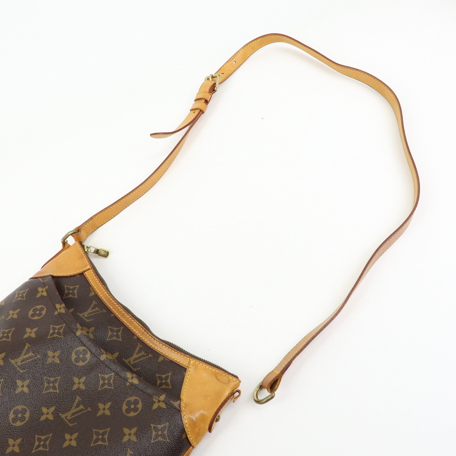 Louis Vuitton Monogram Odeon PM Shoulder Bag Brown M56390