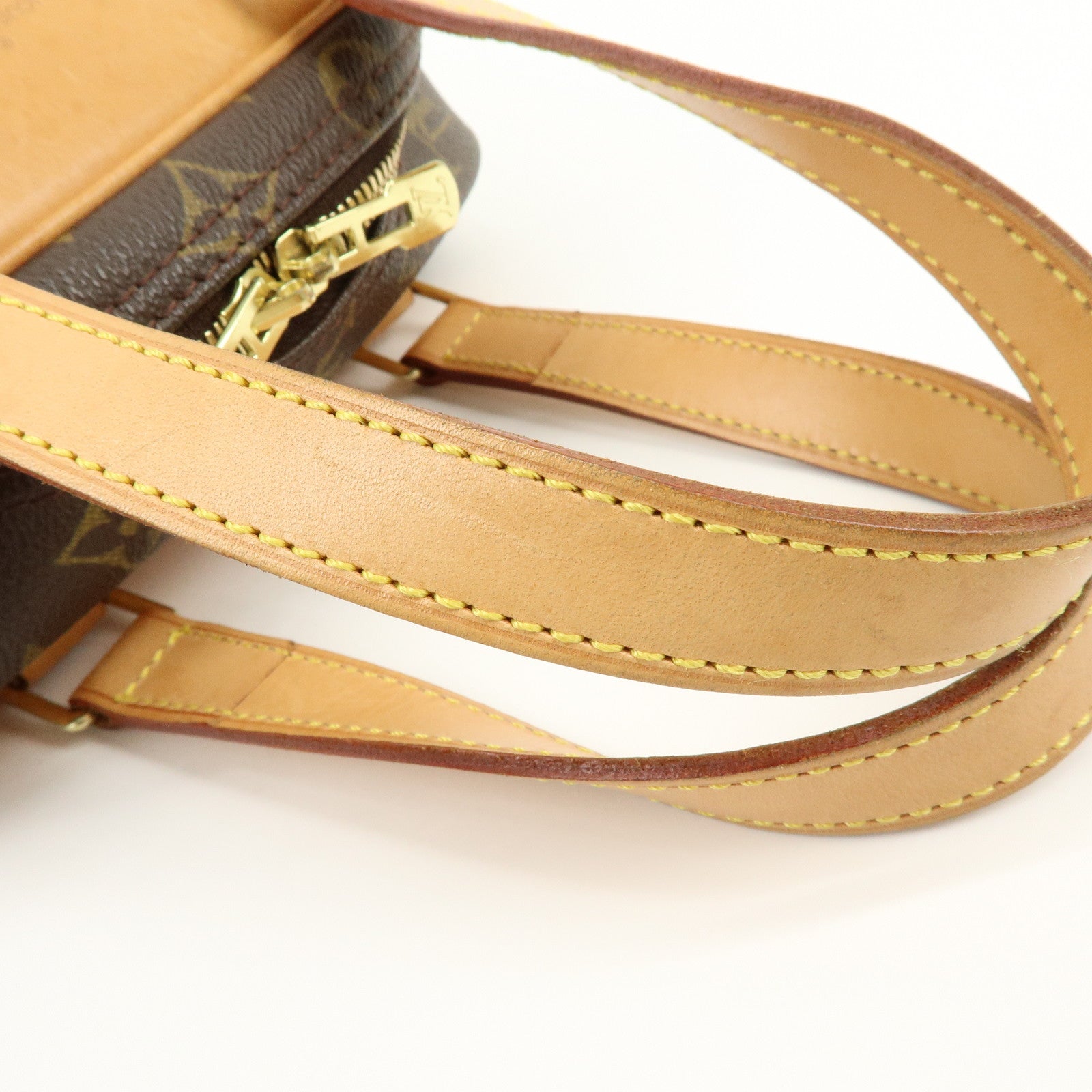 Louis Vuitton Monogram Excursion Shoes Case Hand Bag M41450