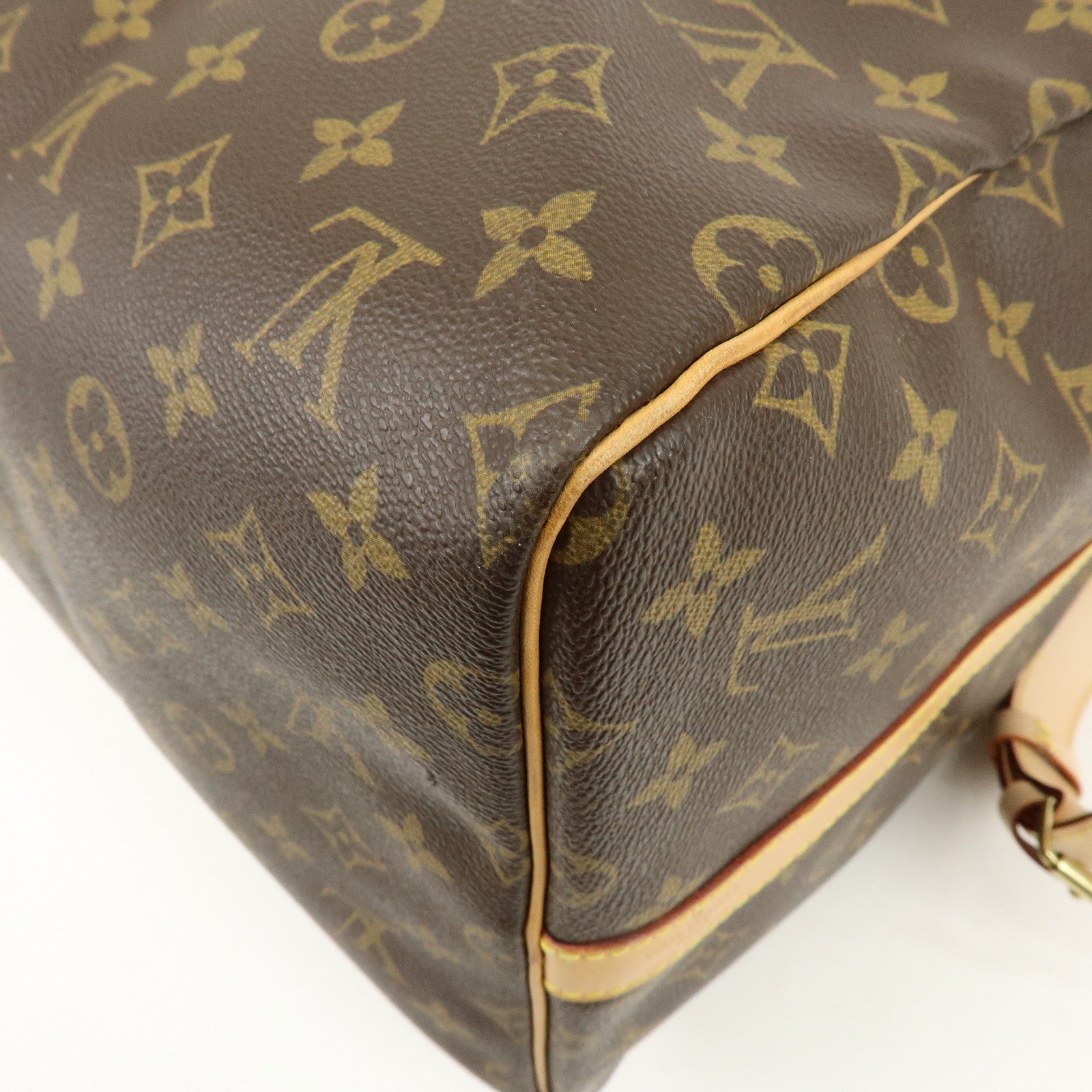 Louis Vuitton Monogram Keep All Bandouliere 55 Boston Bag M41414