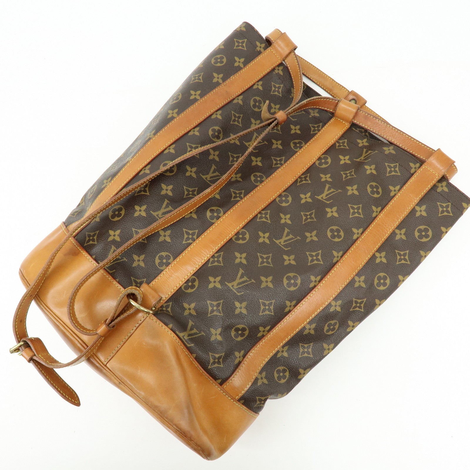 Louis Vuitton Monogram Randonnee GM Shoulder Bag Brown M42244