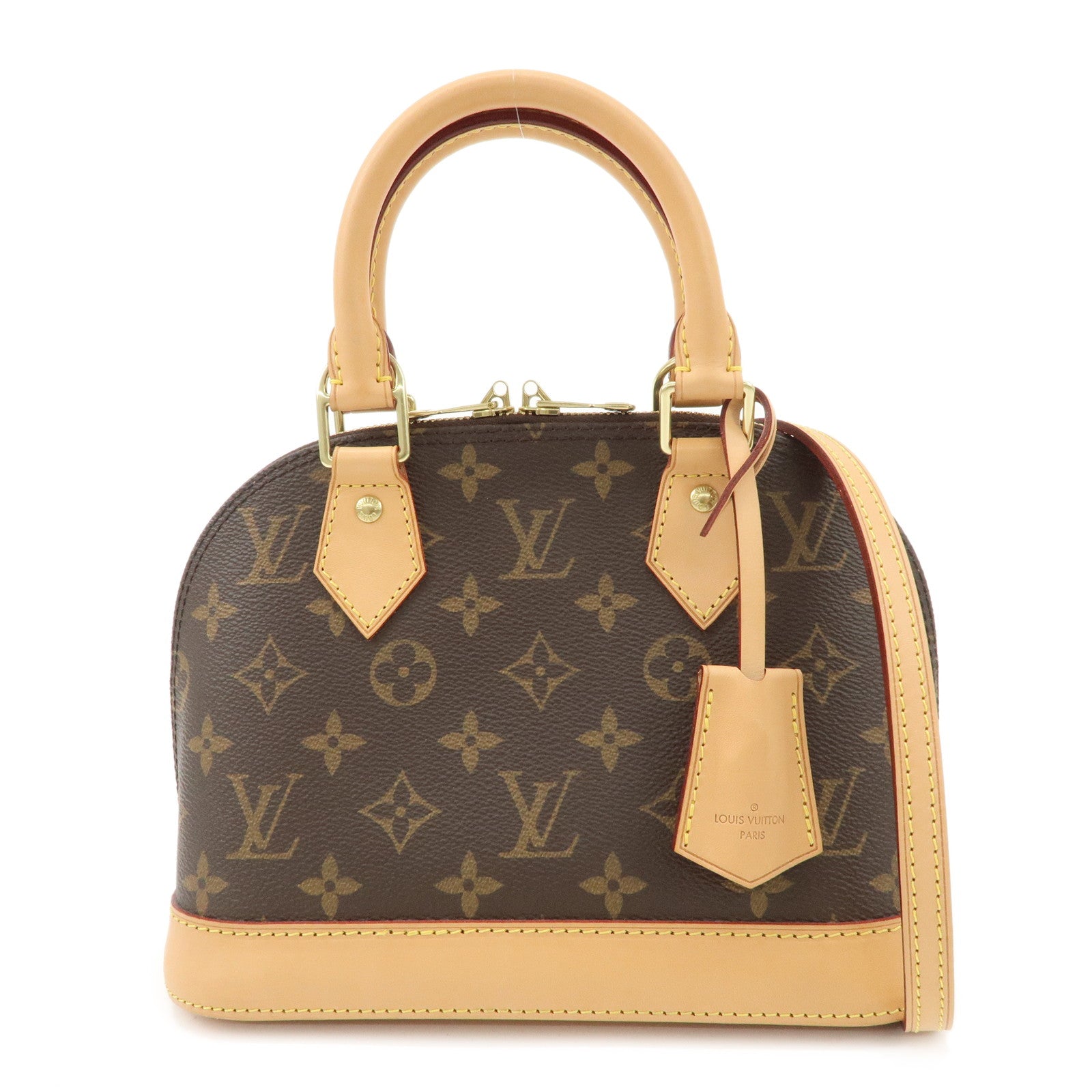 Louis Vuitton Monogram Alma BB 2Way Hand Bag Shoulder Bag M53152 Used