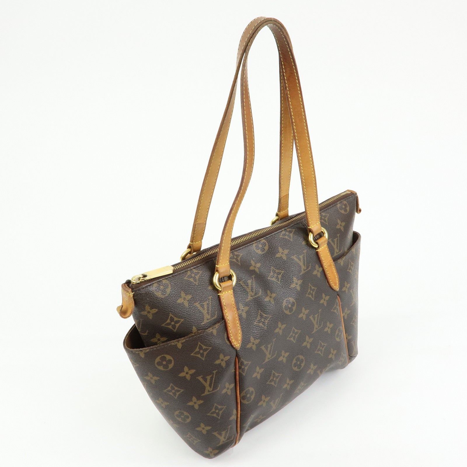 Louis Vuitton Monogram Totally PM Shoulder Bag Brown M56688
