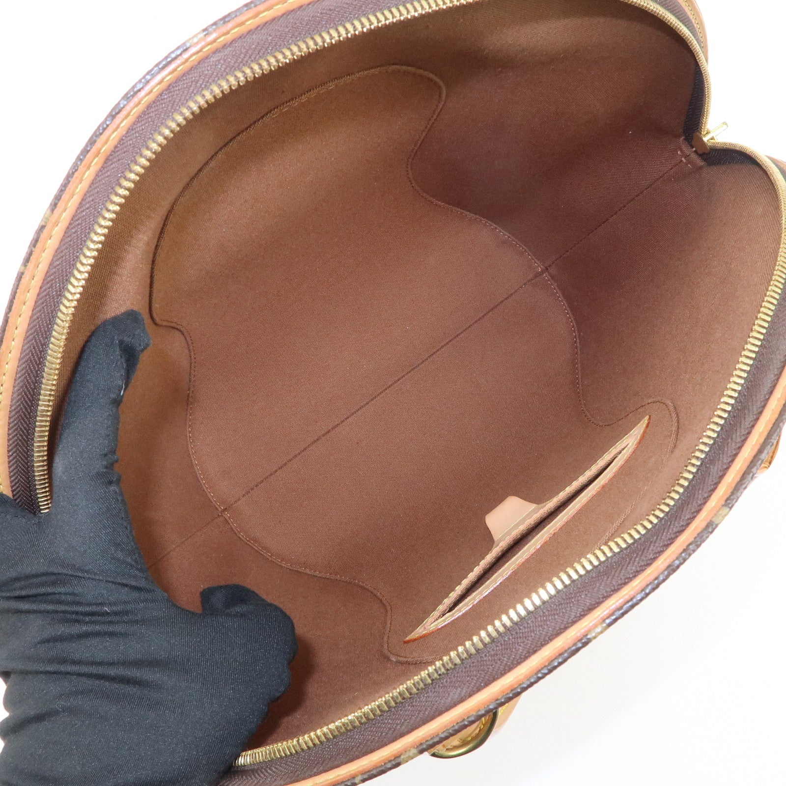 Louis Vuitton Monogram Ellipse MM Hand Bag Brown M51126