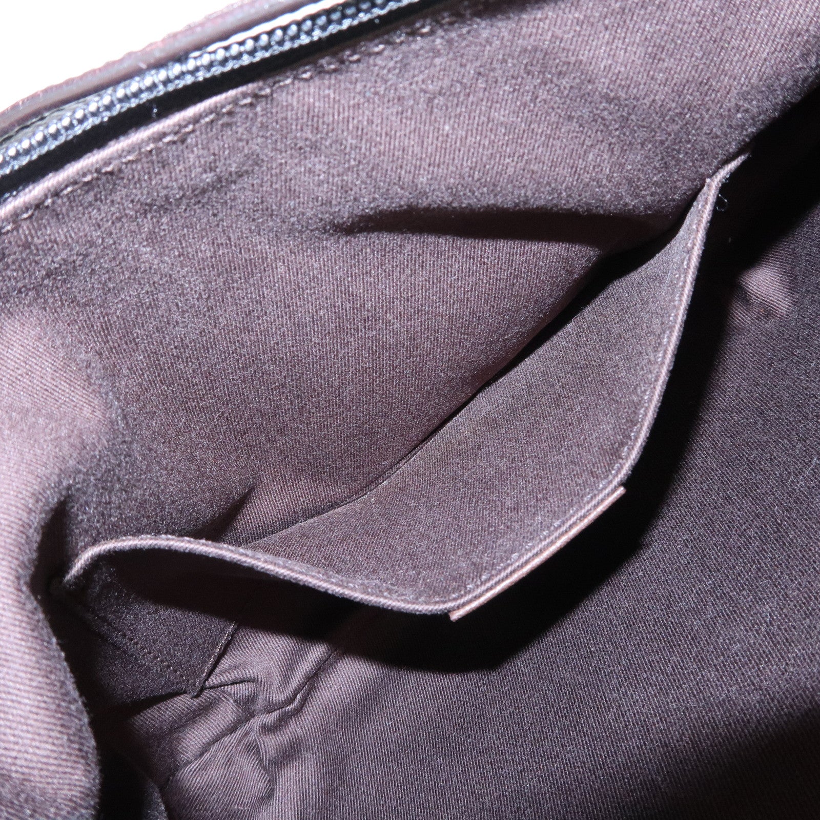 GUCCI GG Canvas Leather Hand Bag Shoulder Bag Black 32160