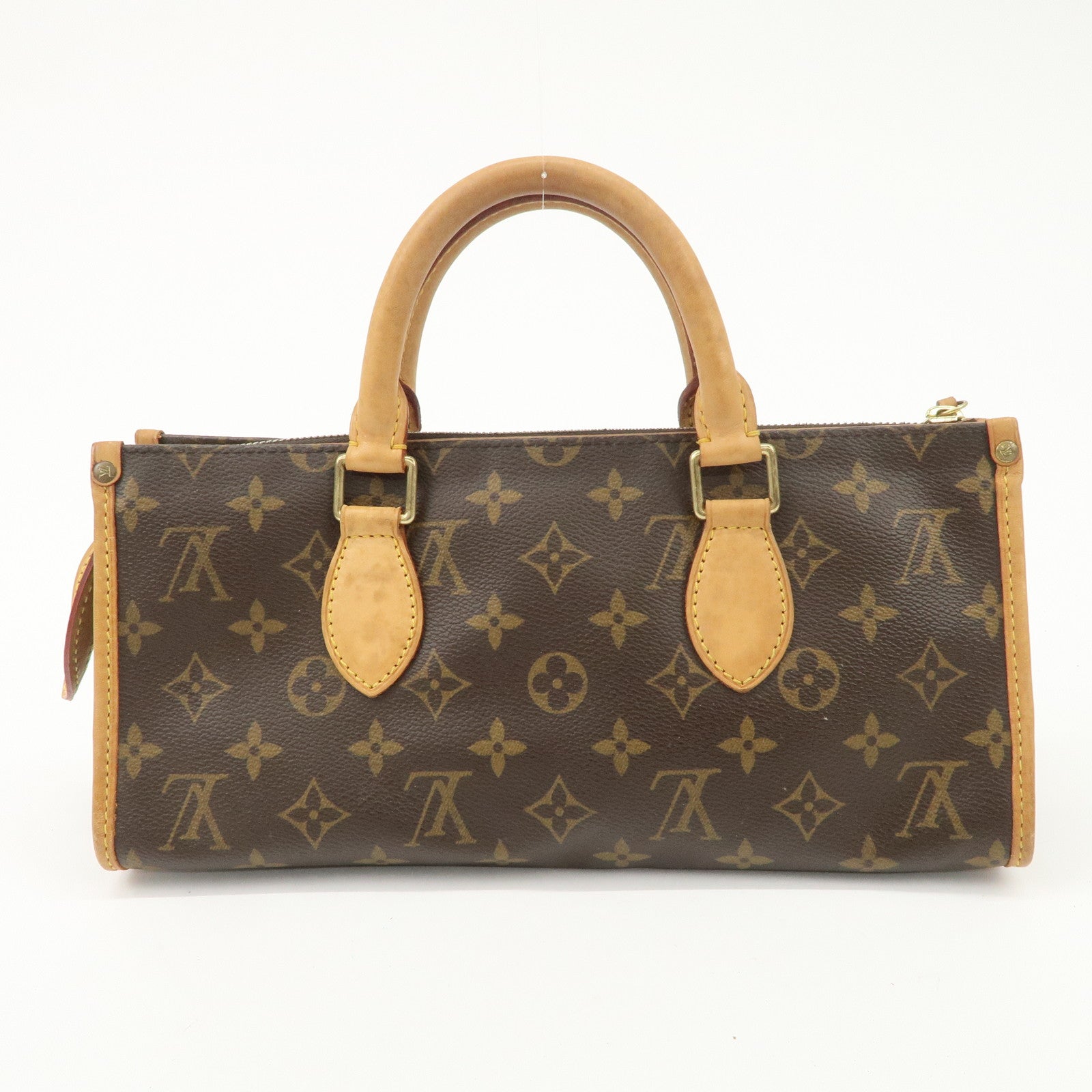 Louis Vuitton Monogram Popincourt Hand Bag Brown M40009 Used